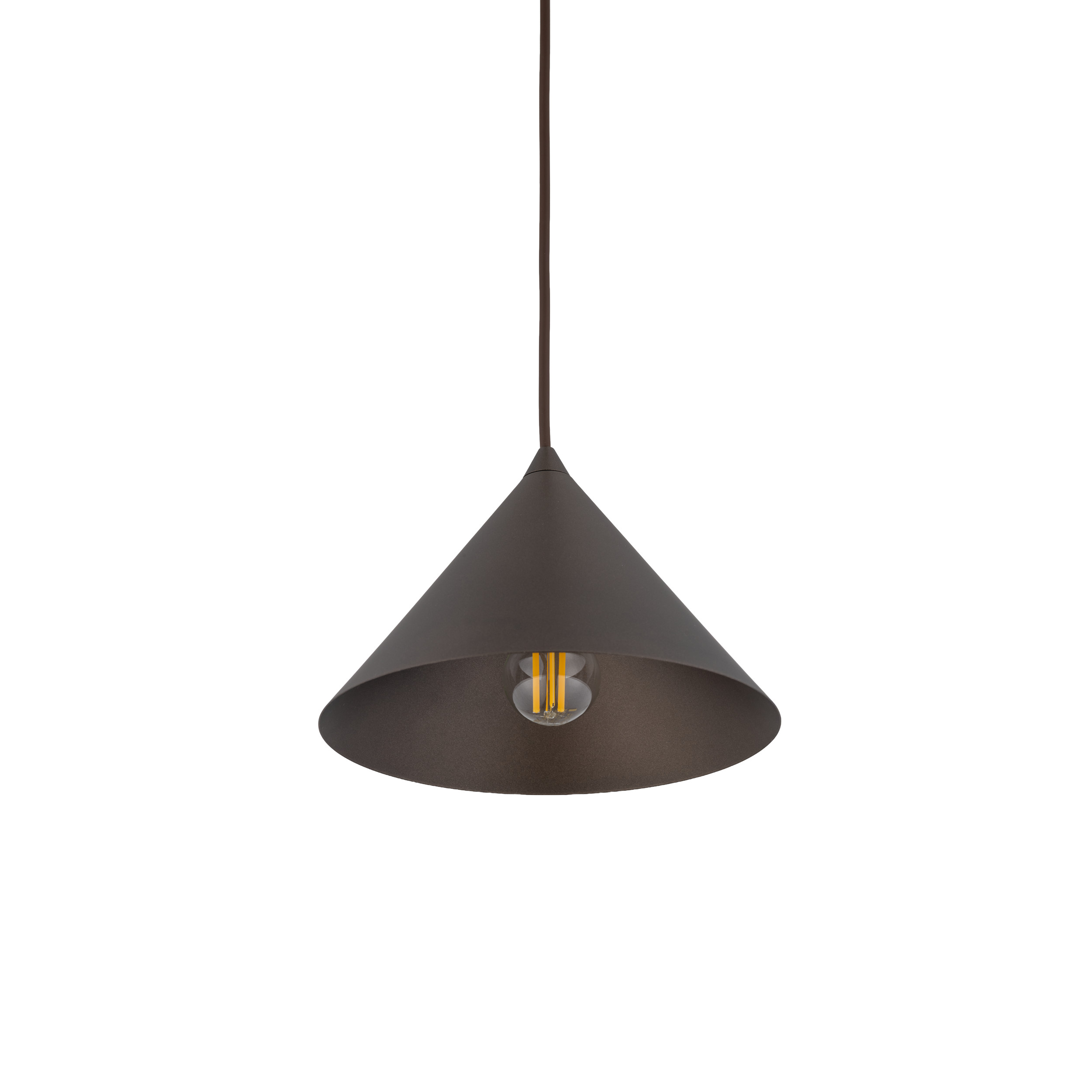 CONO S BROWN LAMPA WISZACA 1XE27 CONO S BROWN LAMPA WISZACA 1XE27