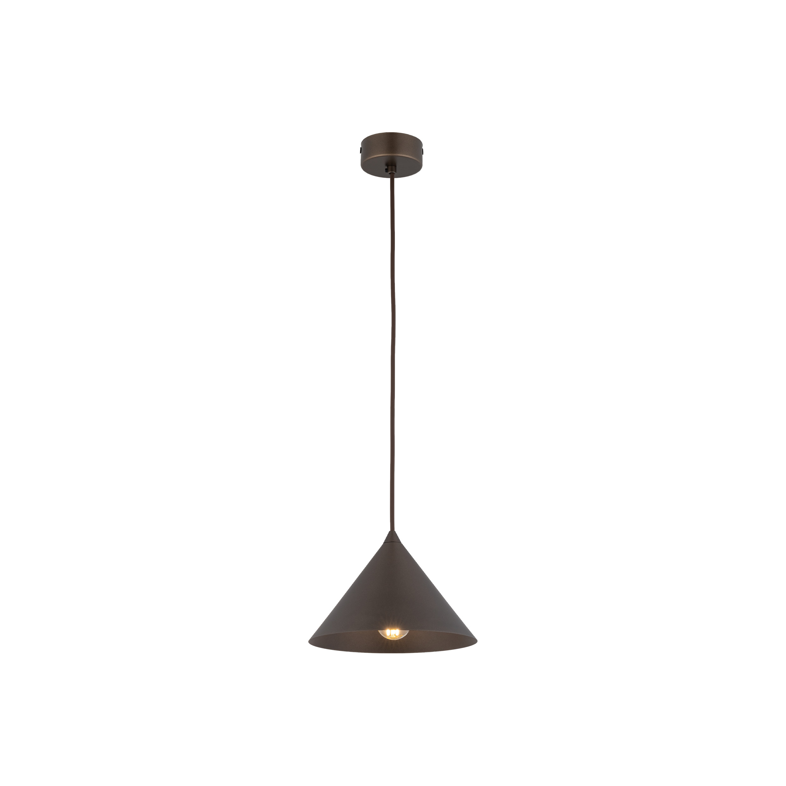 CONO S BROWN LAMPA WISZACA 1XE27 CONO S BROWN LAMPA WISZACA 1XE27