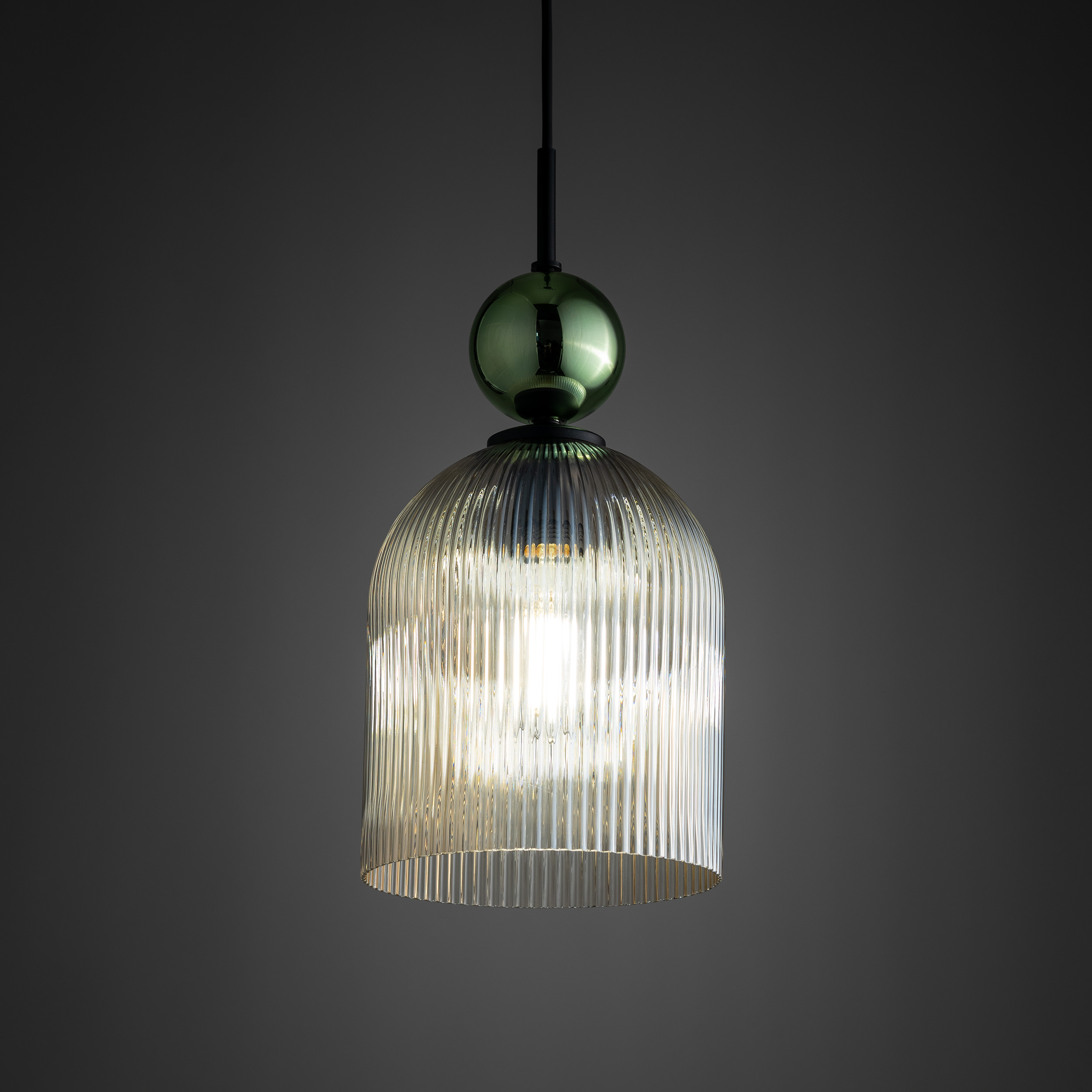 SOPHIA BIG GREEN COGNAC LAMPA WISZĄCA 1XE27 SOPHIA BIG GREEN COGNAC LAMPA WISZĄCA 1XE27