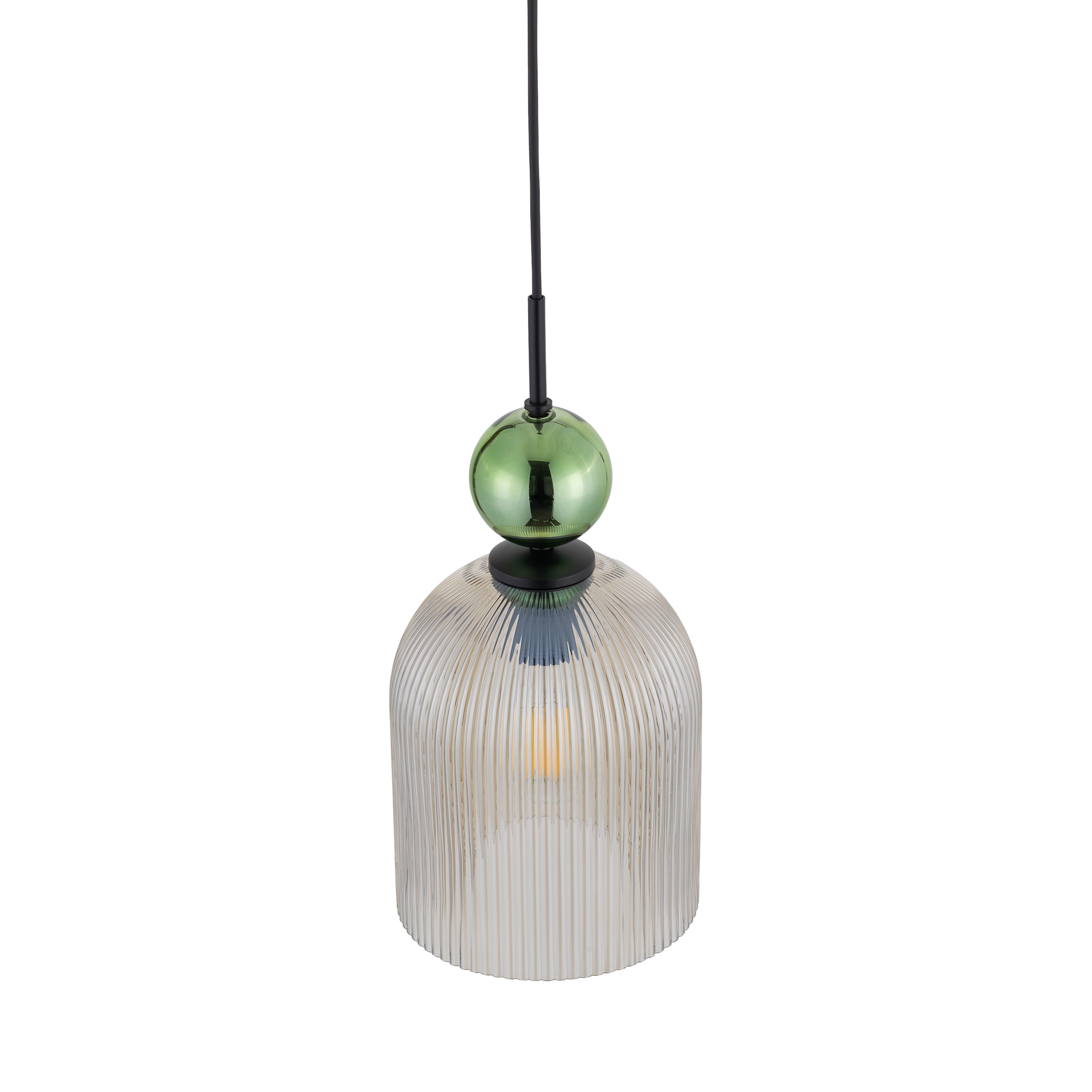 SOPHIA BIG GREEN COGNAC LAMPA WISZĄCA 1XE27 SOPHIA BIG GREEN COGNAC LAMPA WISZĄCA 1XE27