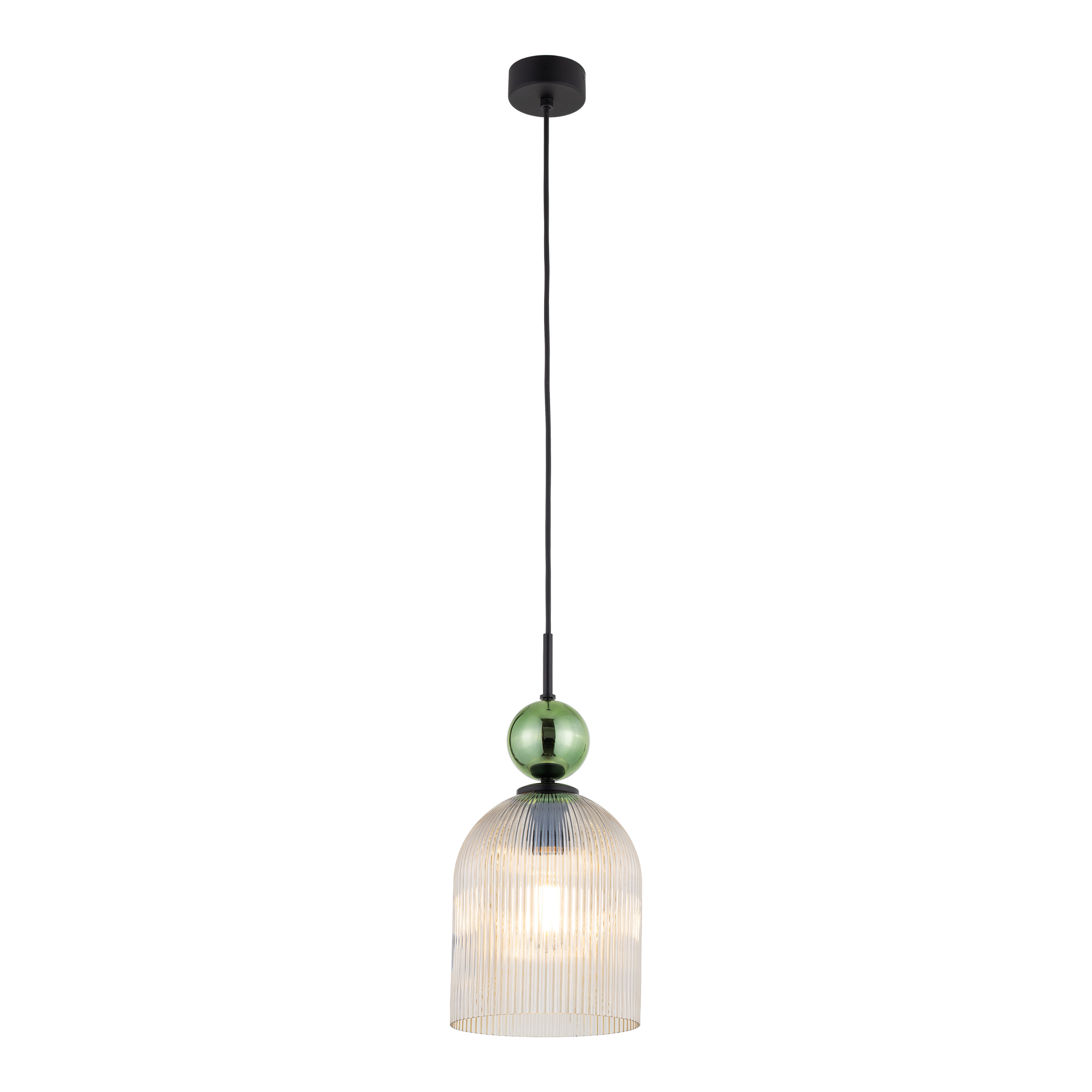 SOPHIA BIG GREEN COGNAC LAMPA WISZĄCA 1XE27 SOPHIA BIG GREEN COGNAC LAMPA WISZĄCA 1XE27