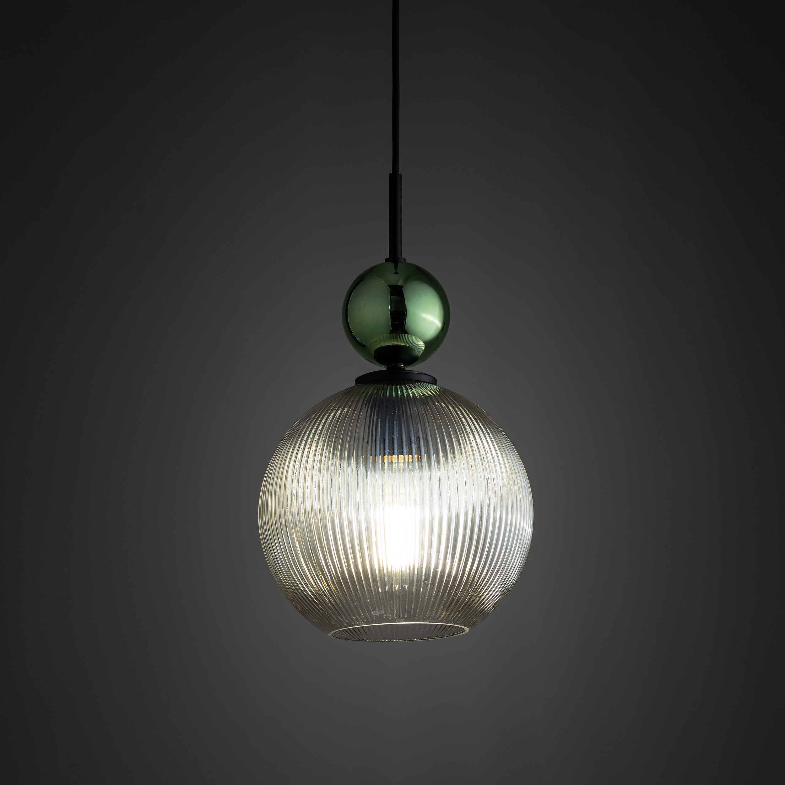 SOPHIA BIG GREEN COGNAC LAMPA WISZĄCA 1XE27 SOPHIA BIG GREEN COGNAC LAMPA WISZĄCA 1XE27