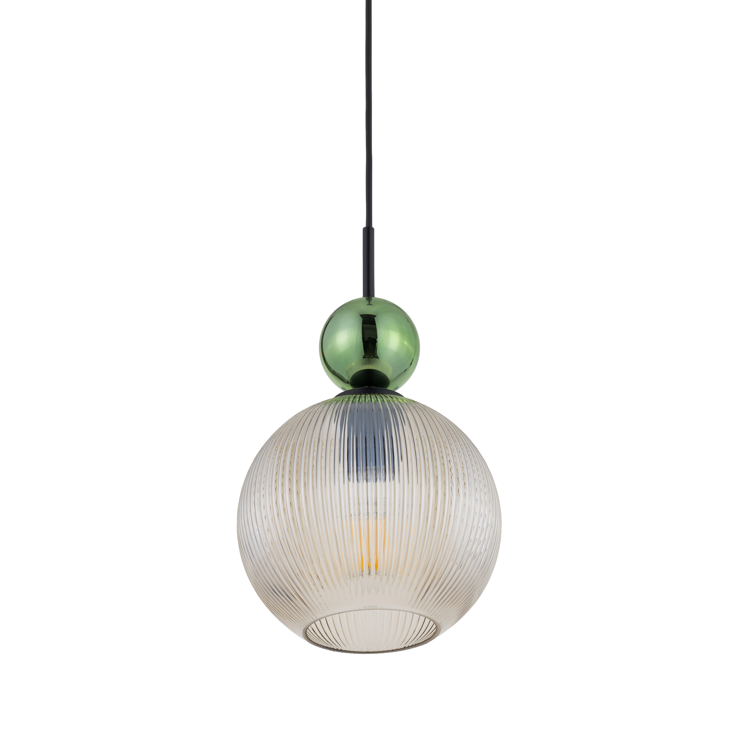 SOPHIA BIG GREEN COGNAC LAMPA WISZĄCA 1XE27 SOPHIA BIG GREEN COGNAC LAMPA WISZĄCA 1XE27