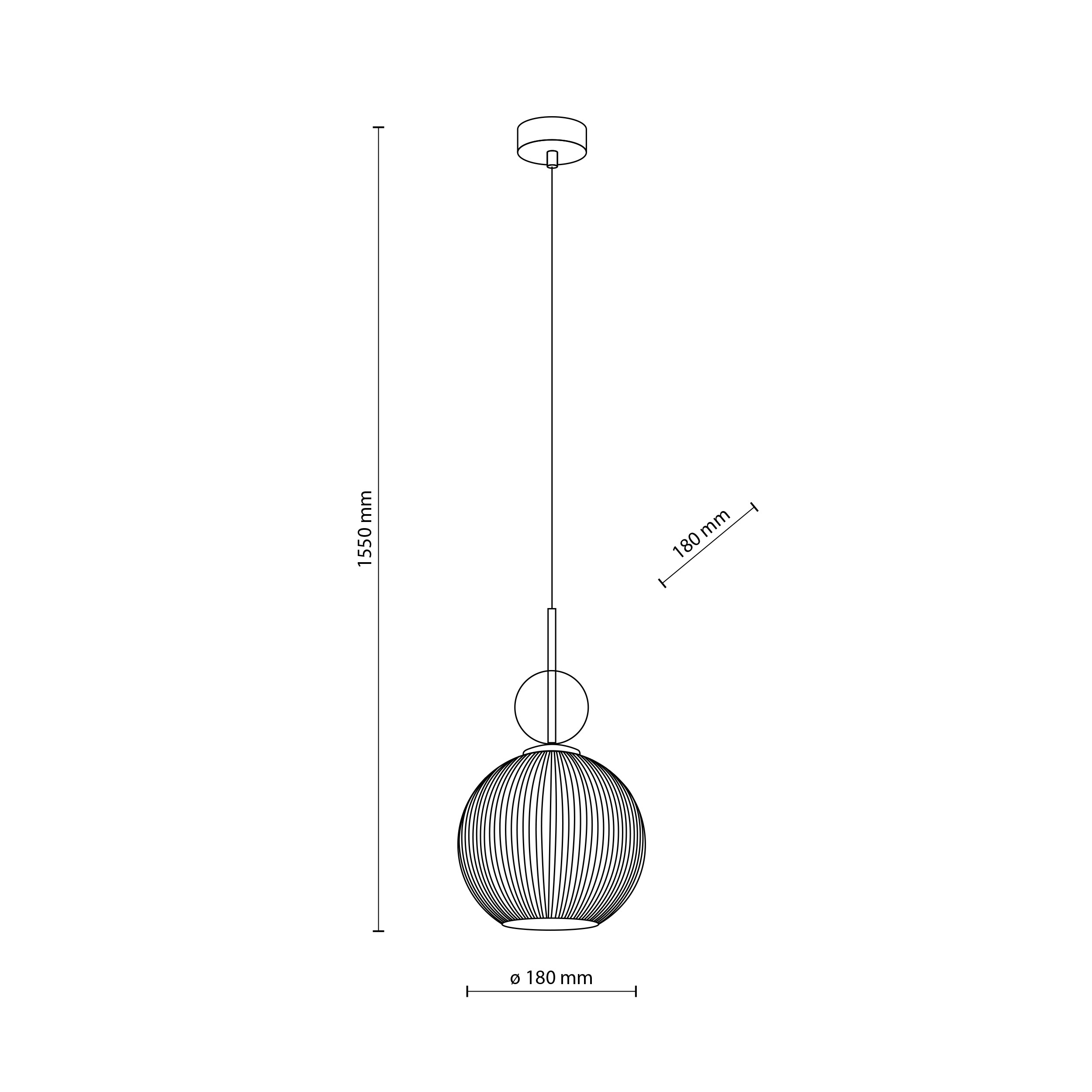 SOPHIA BIG COGNAC WHITE LAMPA WISZĄCA 1XE27 SOPHIA BIG COGNAC WHITE LAMPA WISZĄCA 1XE27