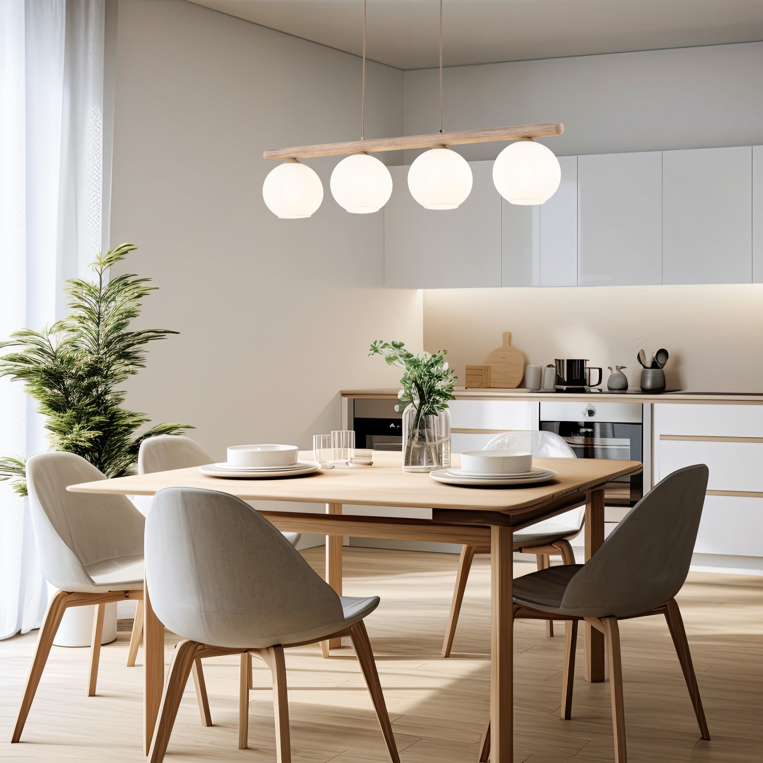 VIRLO WHITE LAMPA WISZACA 4XE14 VIRLO WHITE LAMPA WISZACA 4XE14