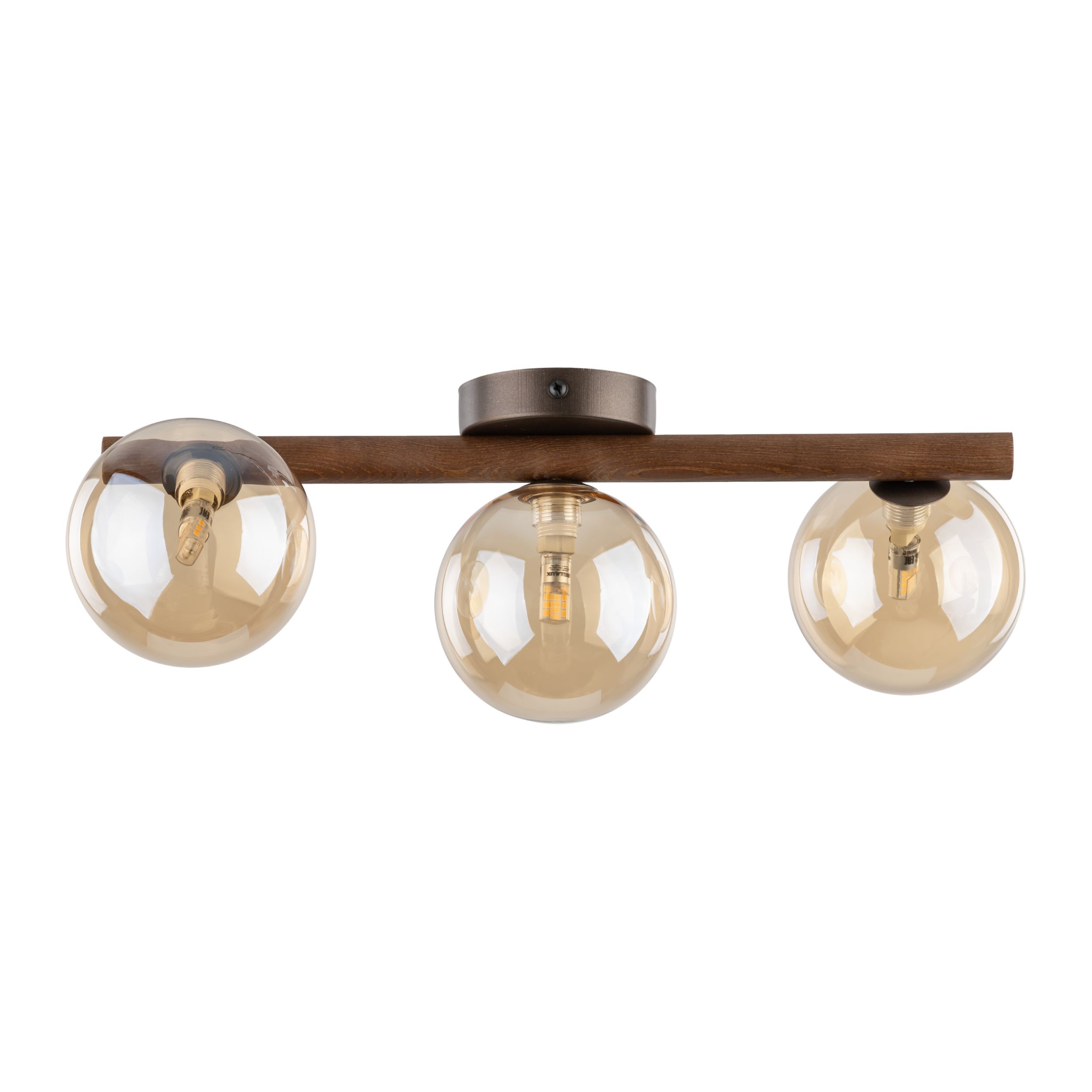 ESTERA WOOD ORZECH BURSZTYN LAMPA SUFITOWA 3XG9 ESTERA WOOD ORZECH BURSZTYN LAMPA SUFITOWA 3XG9