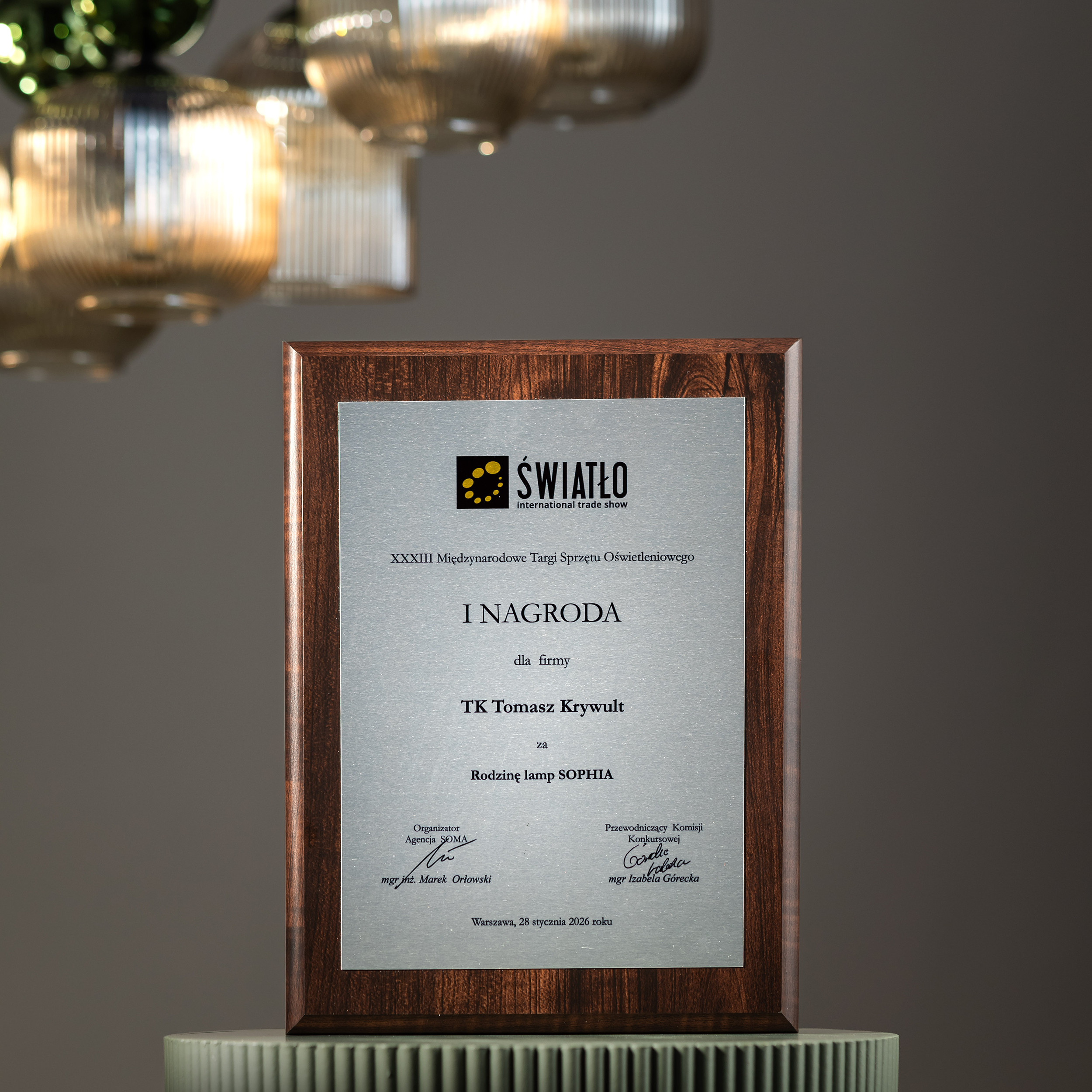 SOPHIA GREEN COGNAC LAMPA WISZĄCA 5XE14 SOPHIA GREEN COGNAC LAMPA WISZĄCA 5XE14