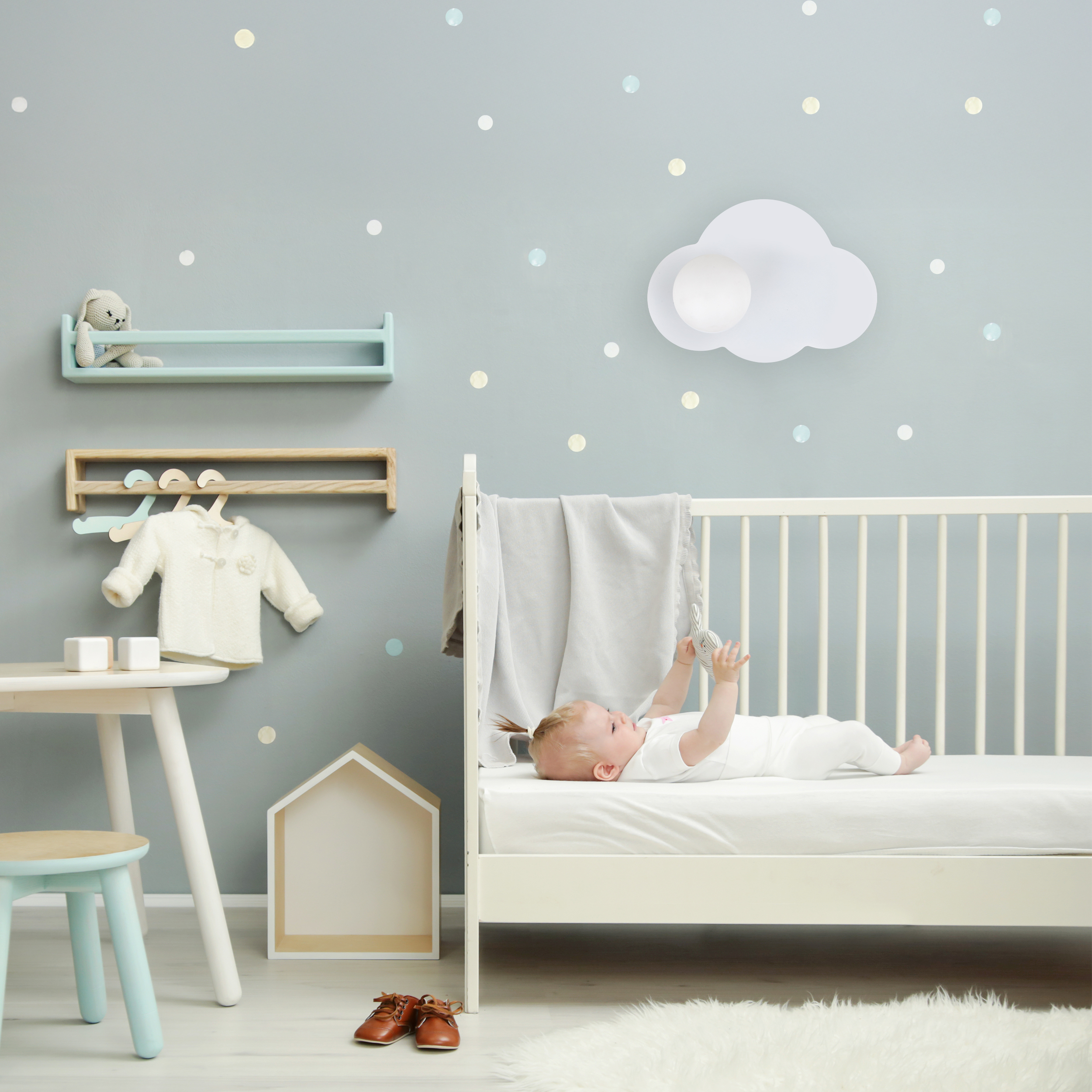 CLOUD NEW WHITE KINKIET 1XG9 CLOUD NEW WHITE KINKIET 1XG9