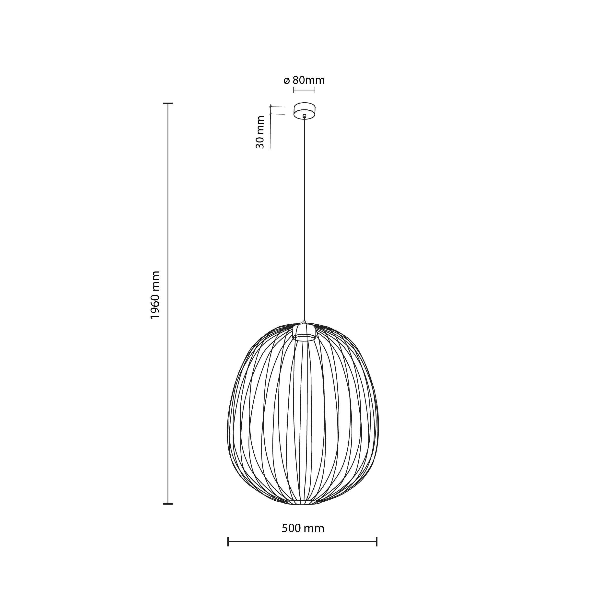 SPHERA L BLACK LAMPA WISZĄCA 1XGX53 SPHERA L BLACK LAMPA WISZĄCA 1XGX53