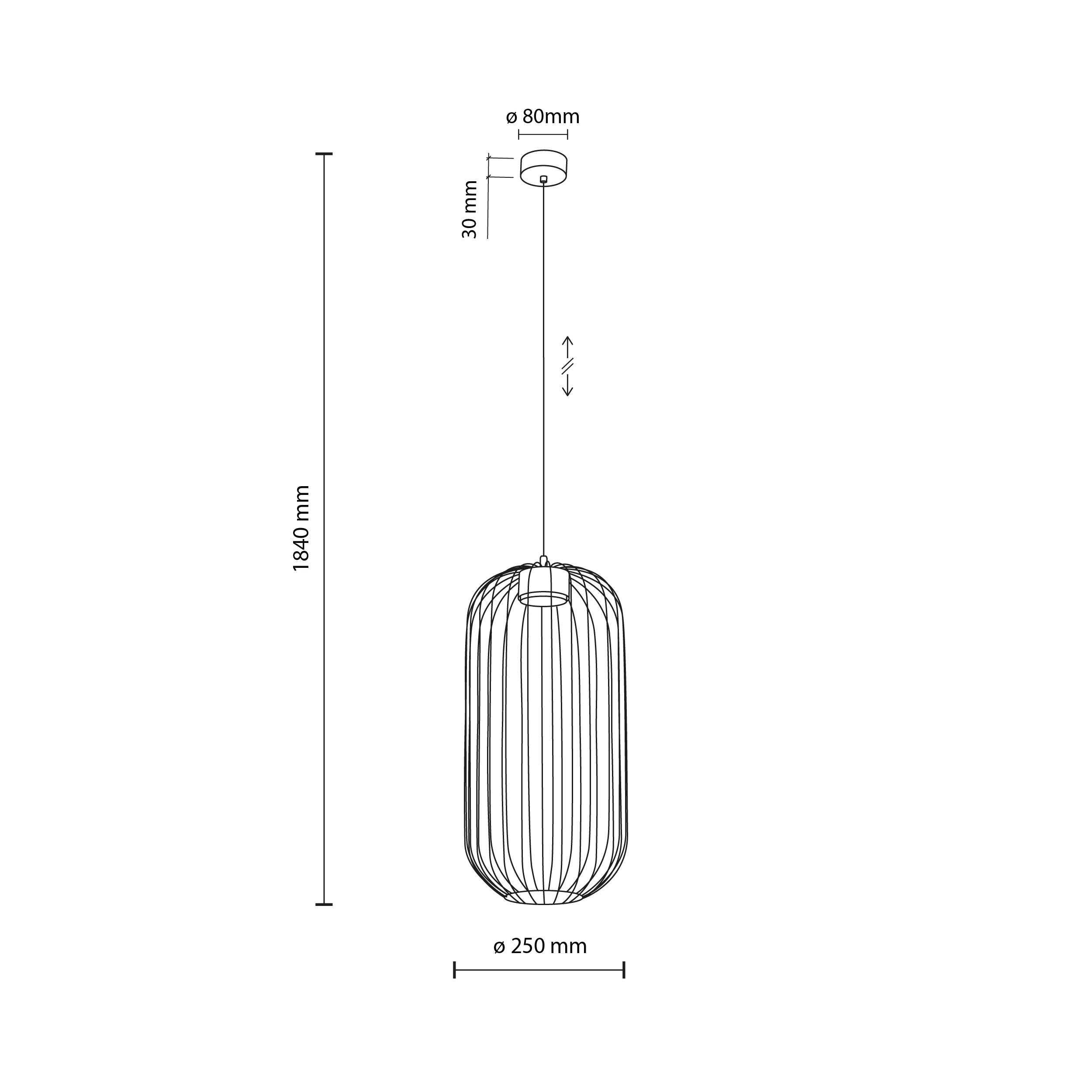 SPHERA S SABIA LAMPA WISZĄCA 1XGX53 SPHERA S SABIA LAMPA WISZĄCA 1XGX53