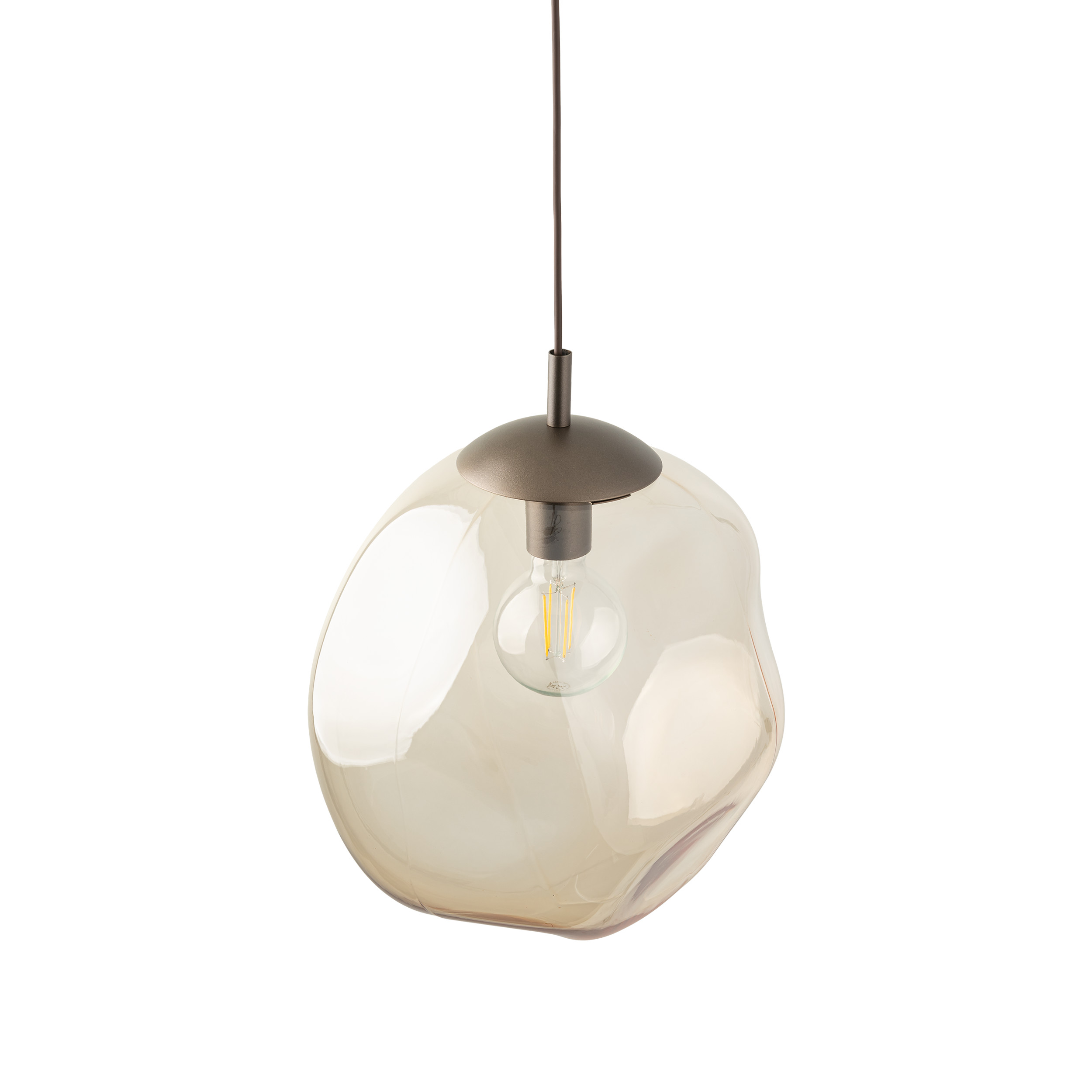 LAVA L BROWN LAMPA WISZĄCA 1XE27 LAVA L BROWN LAMPA WISZĄCA 1XE27