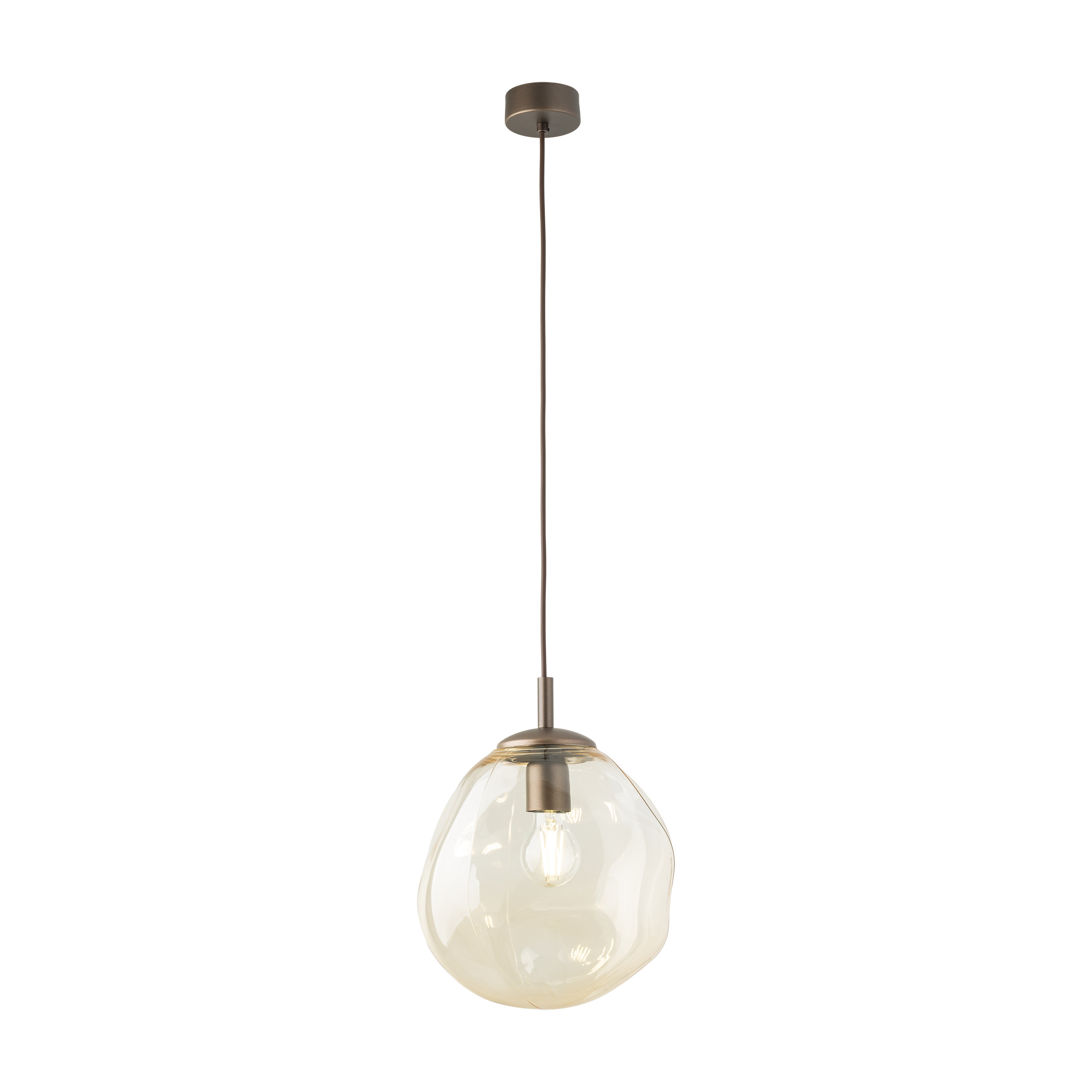 LAVA M BROWN LAMPA WISZĄCA 1XE27 LAVA M BROWN LAMPA WISZĄCA 1XE27