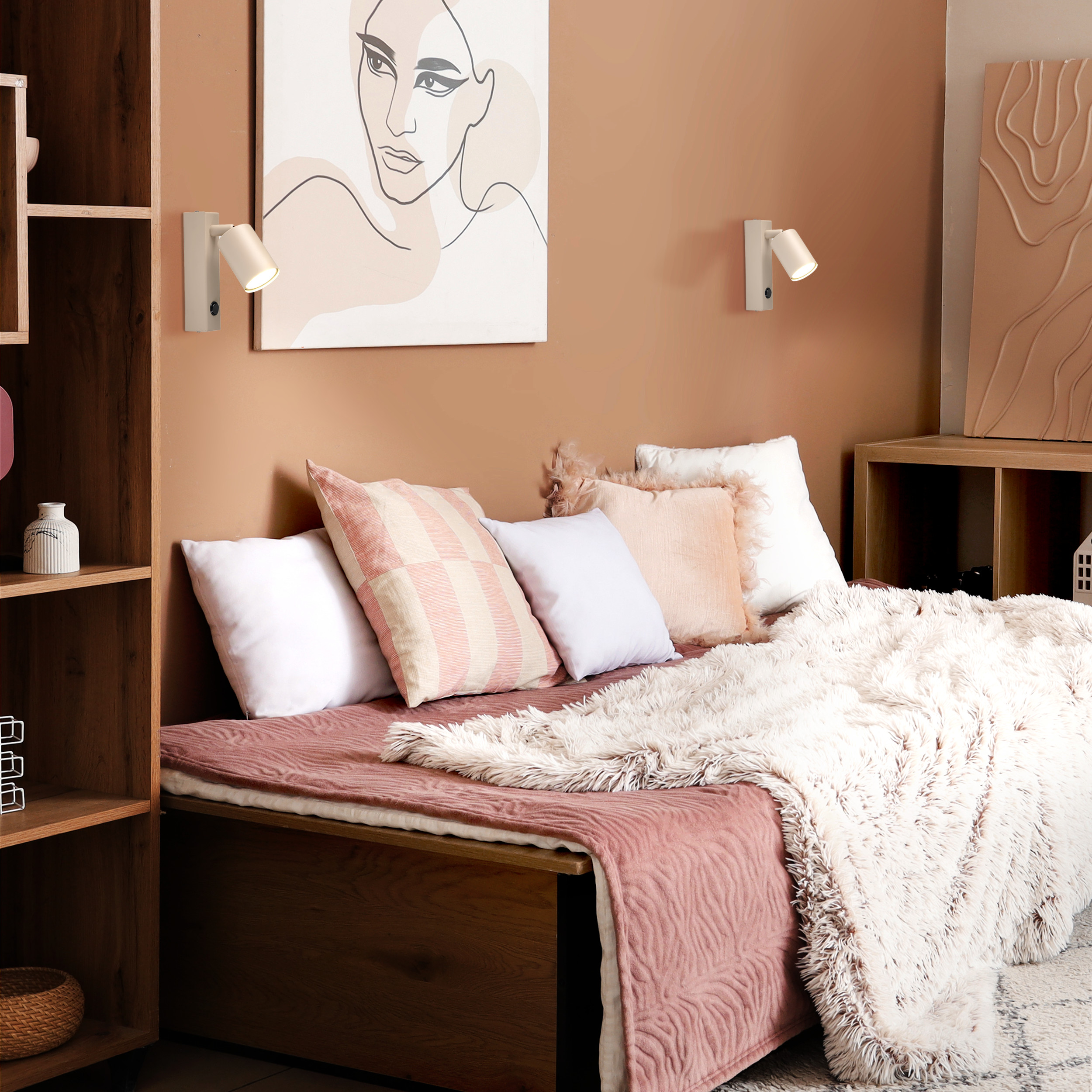 NEX SABIA KINKIET 1XGU10 NEX SABIA KINKIET 1XGU10