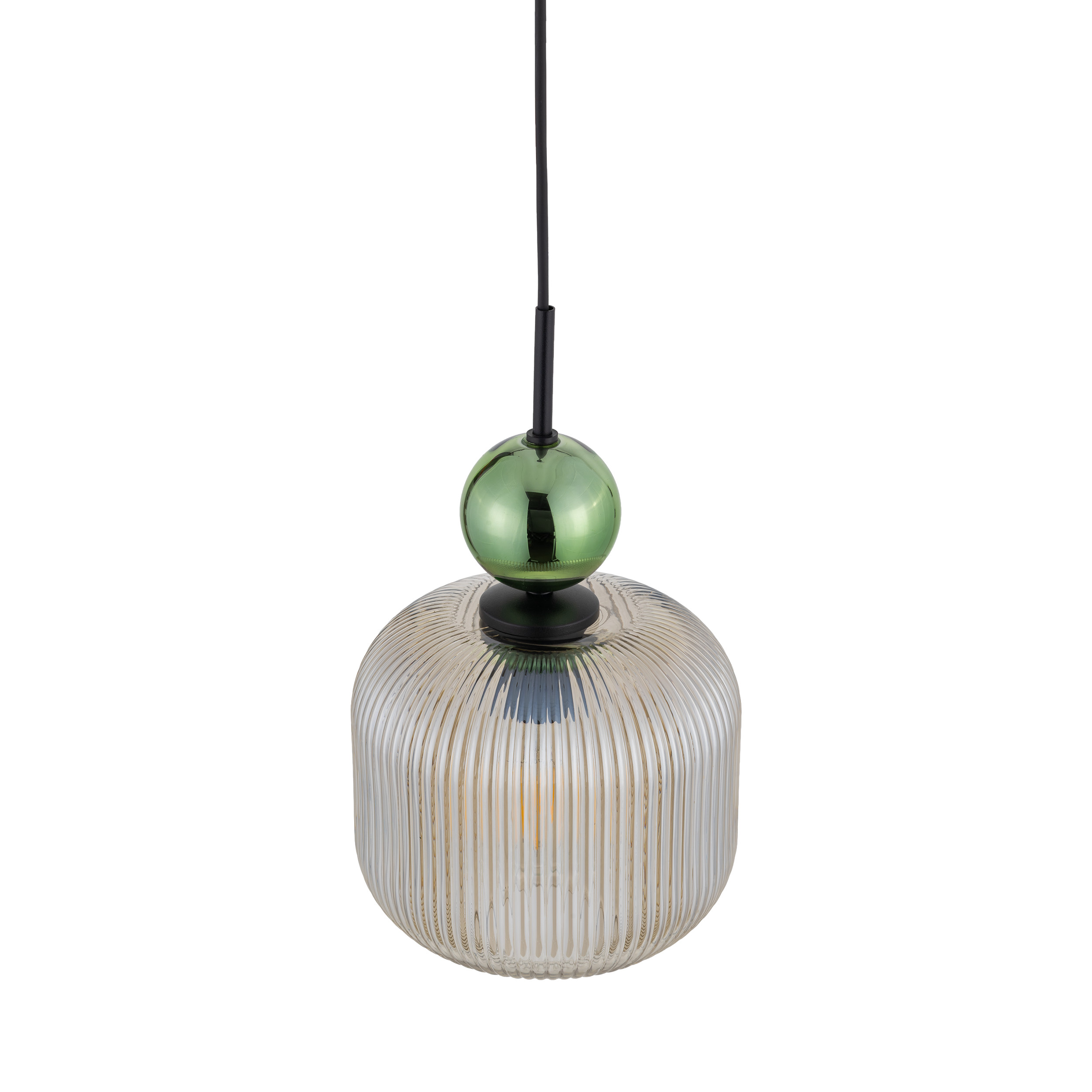 SOPHIA BIG GREEN COGNAC LAMPA WISZĄCA 1XE27 SOPHIA BIG GREEN COGNAC LAMPA WISZĄCA 1XE27