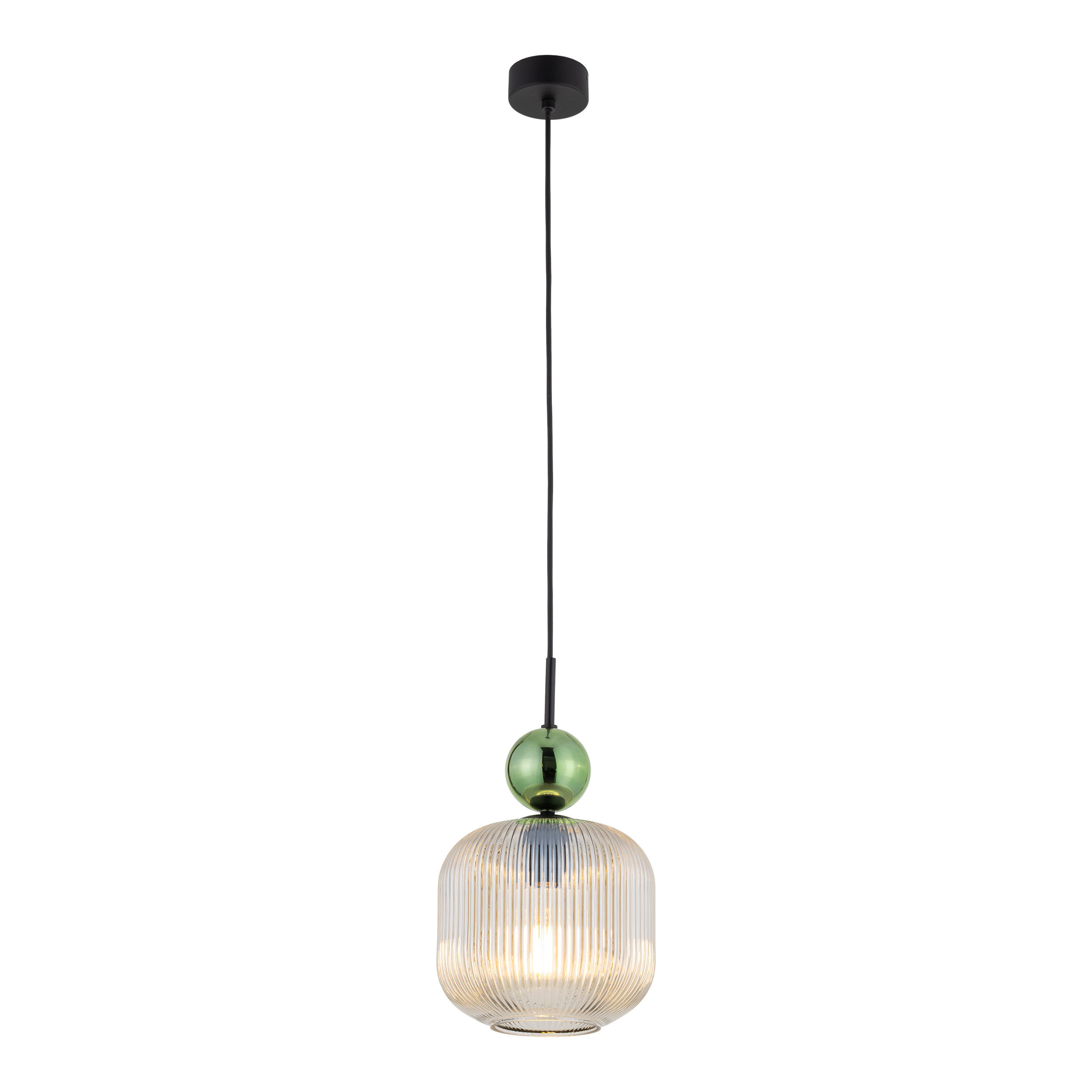 SOPHIA BIG GREEN COGNAC LAMPA WISZĄCA 1XE27 SOPHIA BIG GREEN COGNAC LAMPA WISZĄCA 1XE27