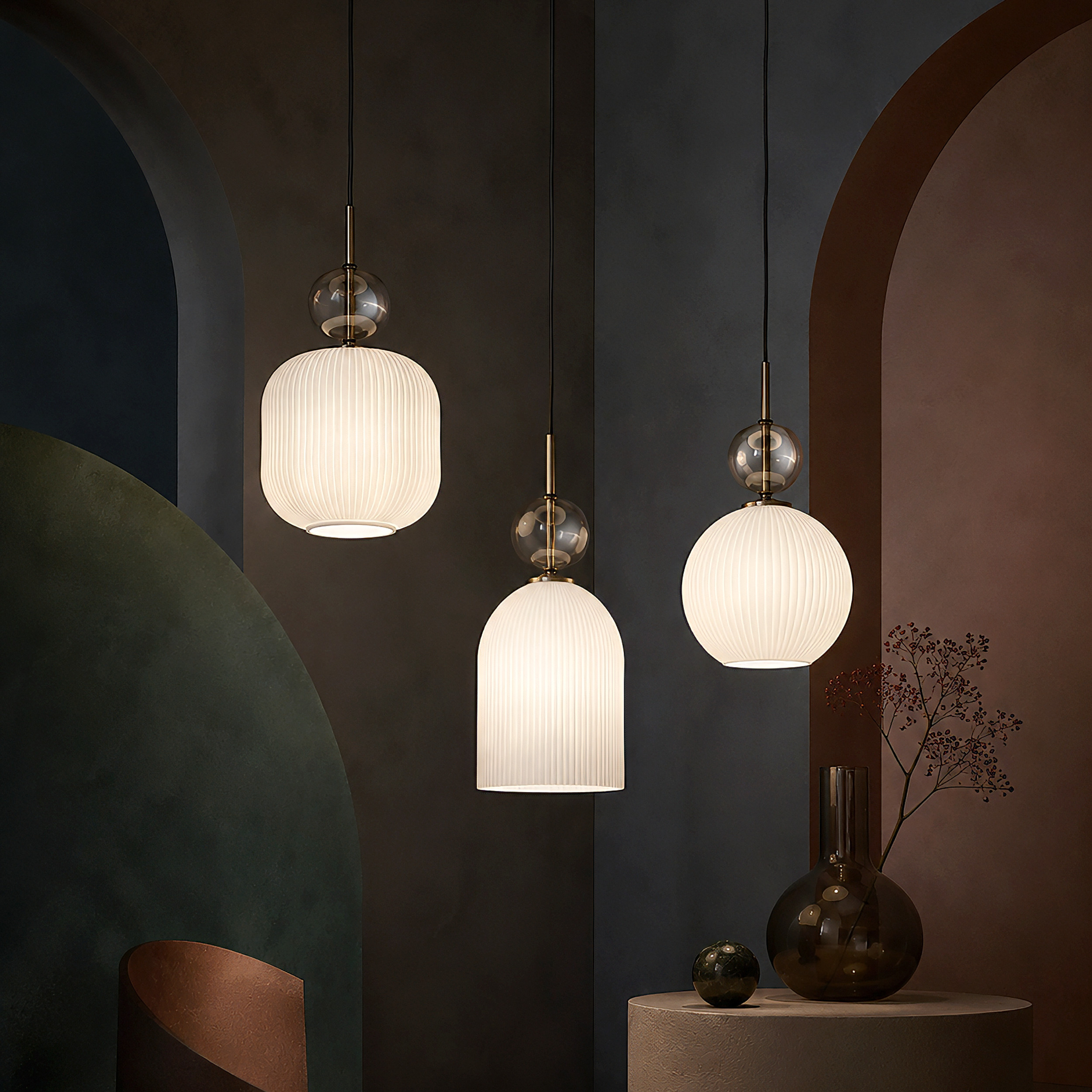 SOPHIA BIG COGNAC WHITE LAMPA WISZĄCA 1XE27 SOPHIA BIG COGNAC WHITE LAMPA WISZĄCA 1XE27