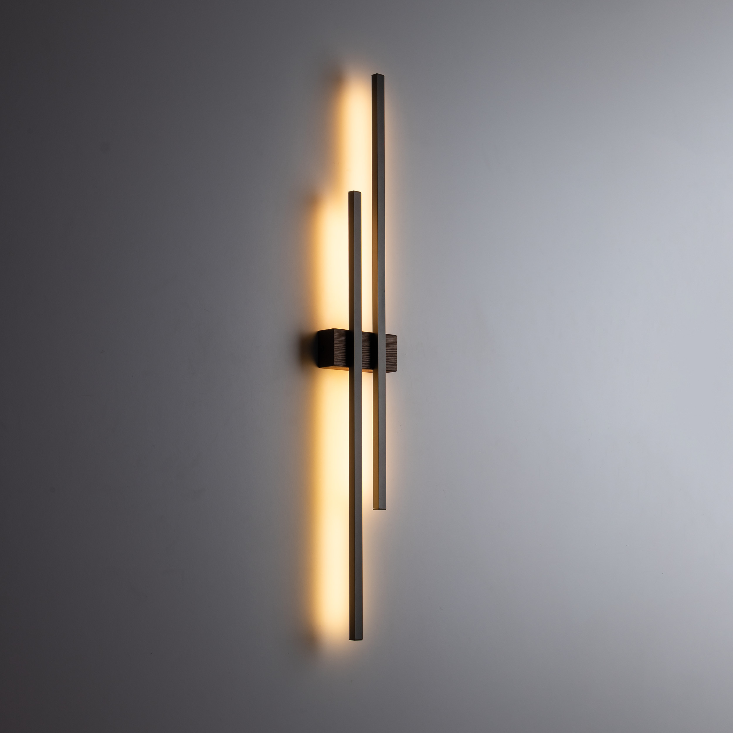 FLASH NEW BROWN WOOD KINKIET 2 LED FLASH NEW BROWN WOOD KINKIET 2 LED