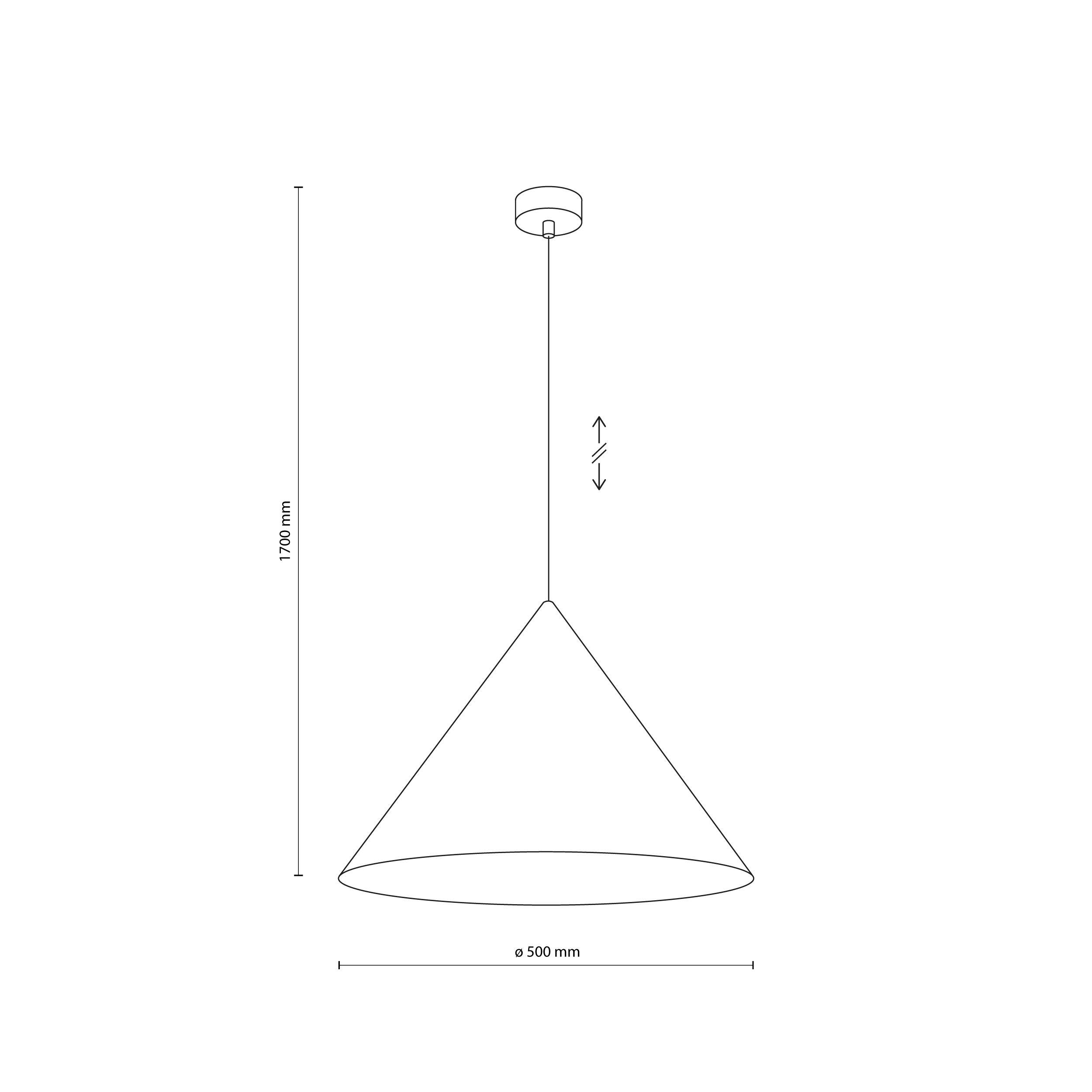 CONO XL PISTACIO LAMPA WISZĄCA 1XE27 CONO XL PISTACIO LAMPA WISZĄCA 1XE27