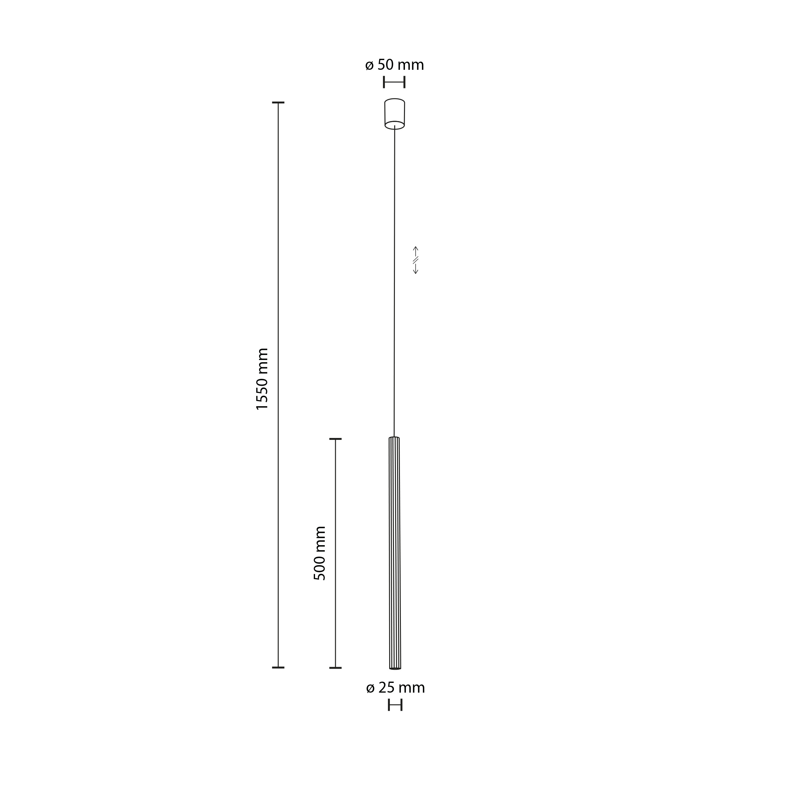 FERRO BLACK 500 LAMPA WISZĄCA 1XG9 FERRO BLACK 500 LAMPA WISZĄCA 1XG9