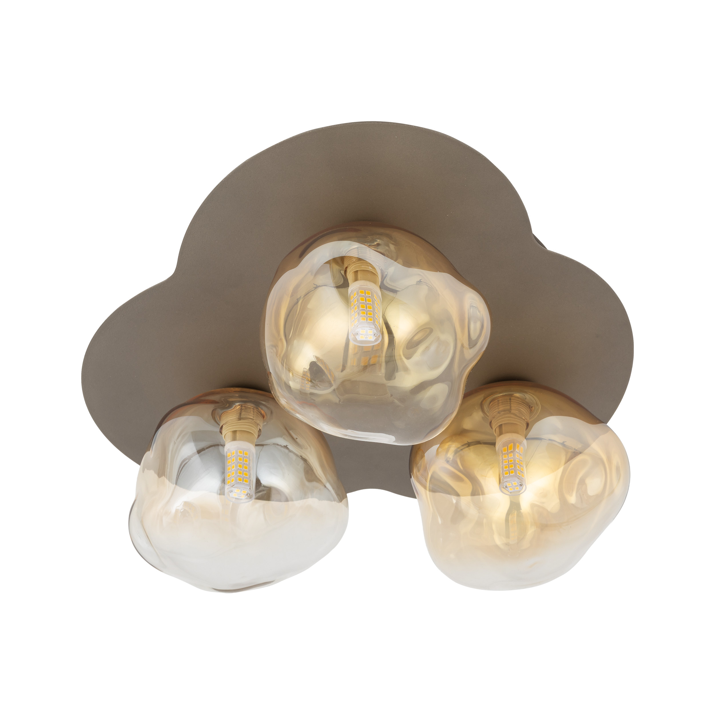 LAVA NEW BROWN LAMPA SUFITOWA 3XG9 LAVA NEW BROWN LAMPA SUFITOWA 3XG9