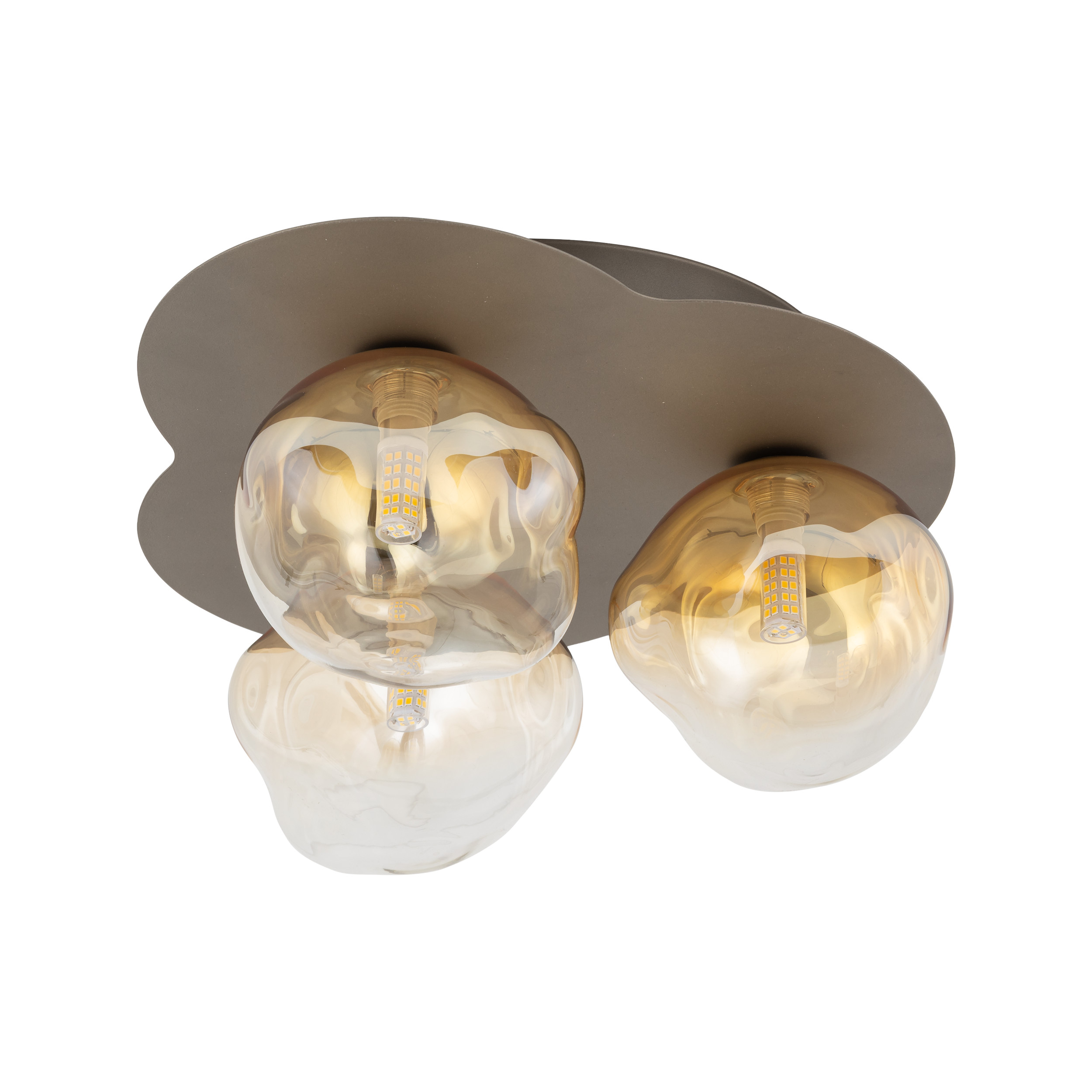 LAVA NEW BROWN LAMPA SUFITOWA 3XG9 LAVA NEW BROWN LAMPA SUFITOWA 3XG9