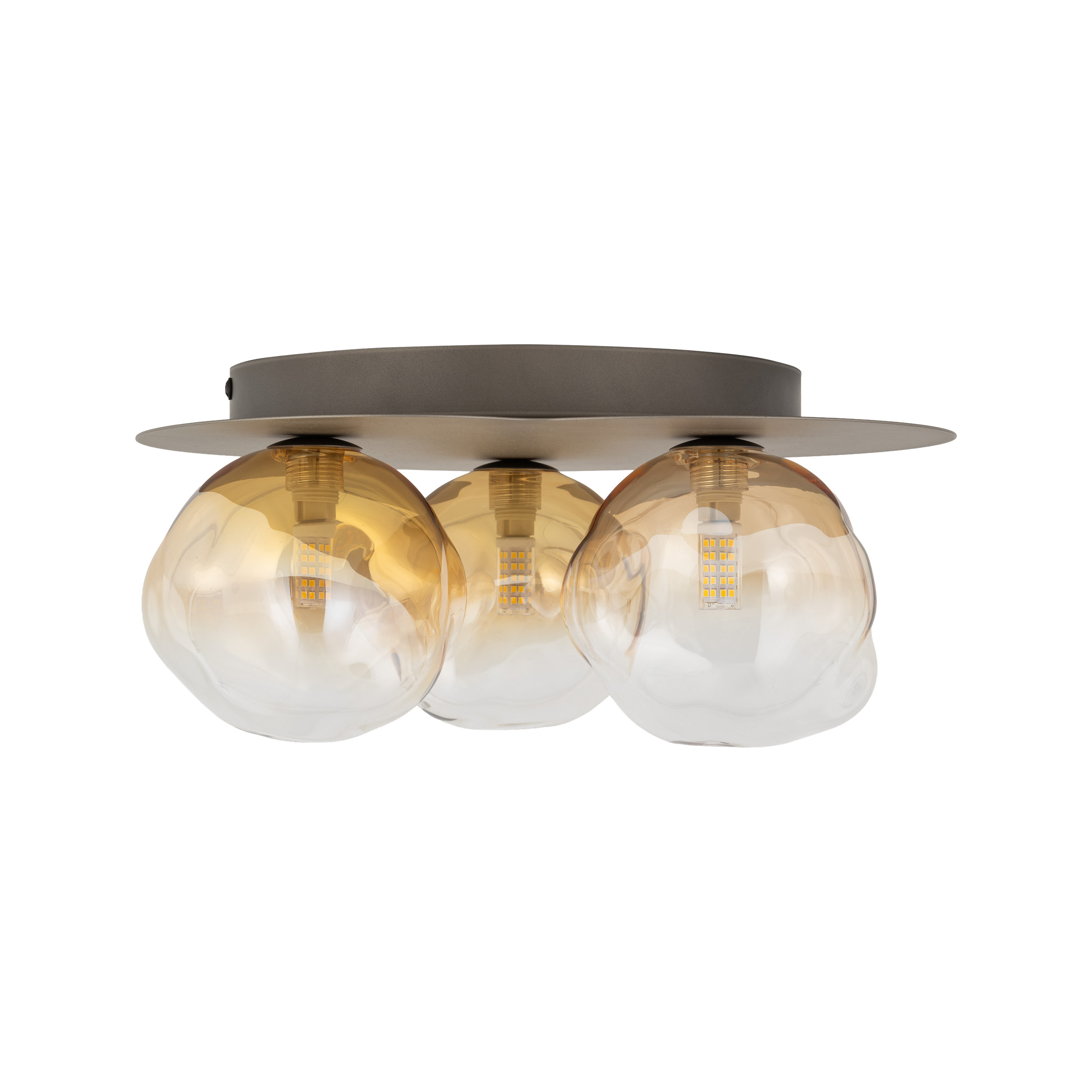 LAVA NEW BROWN LAMPA SUFITOWA 3XG9 LAVA NEW BROWN LAMPA SUFITOWA 3XG9