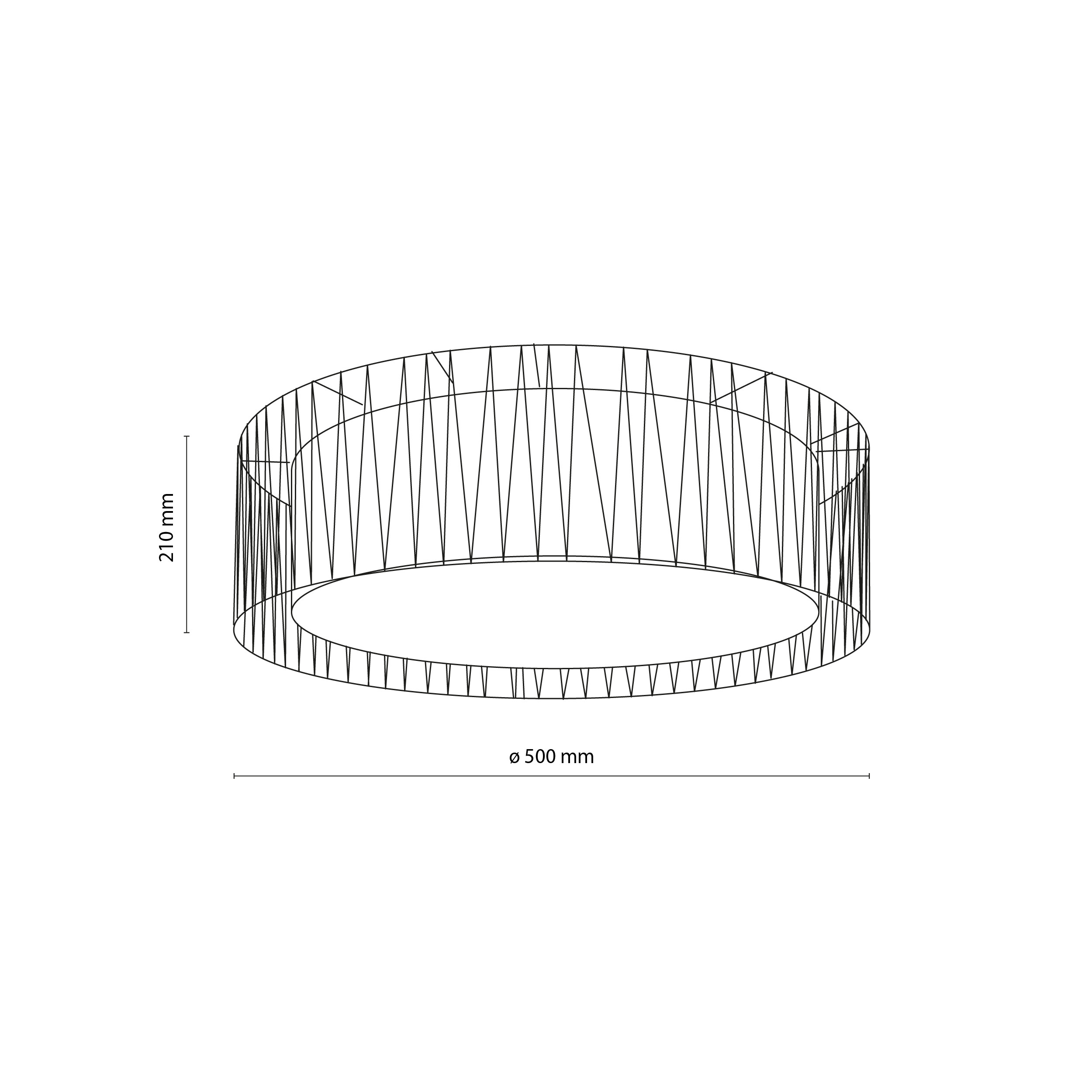 HARMONY SABIA JUTA LAMPA SUFITOWA 4XE27 HARMONY SABIA JUTA LAMPA SUFITOWA 4XE27