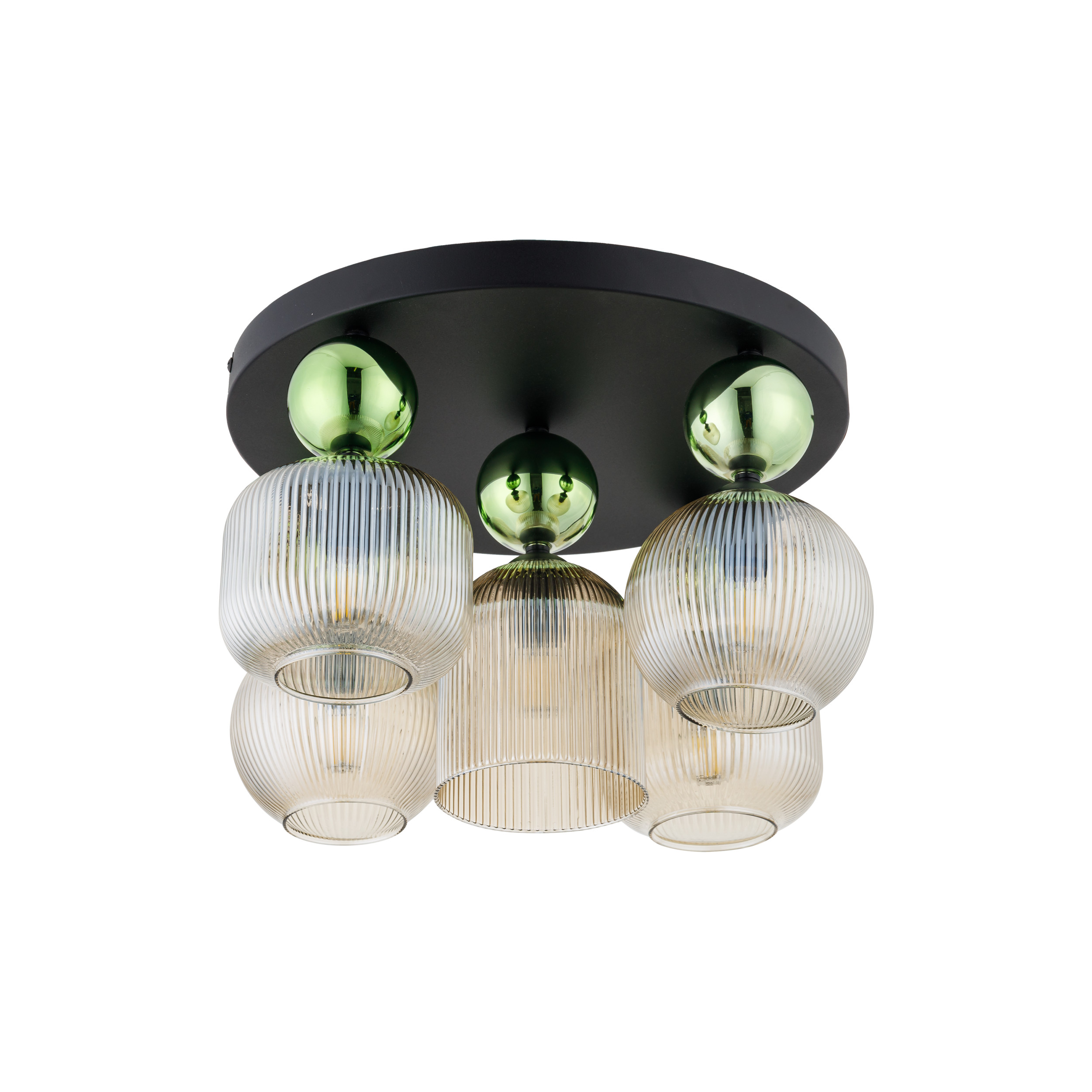 SOPHIA GREEN COGNAC LAMPA SUFITOWA 5XE14 SOPHIA GREEN COGNAC LAMPA SUFITOWA 5XE14