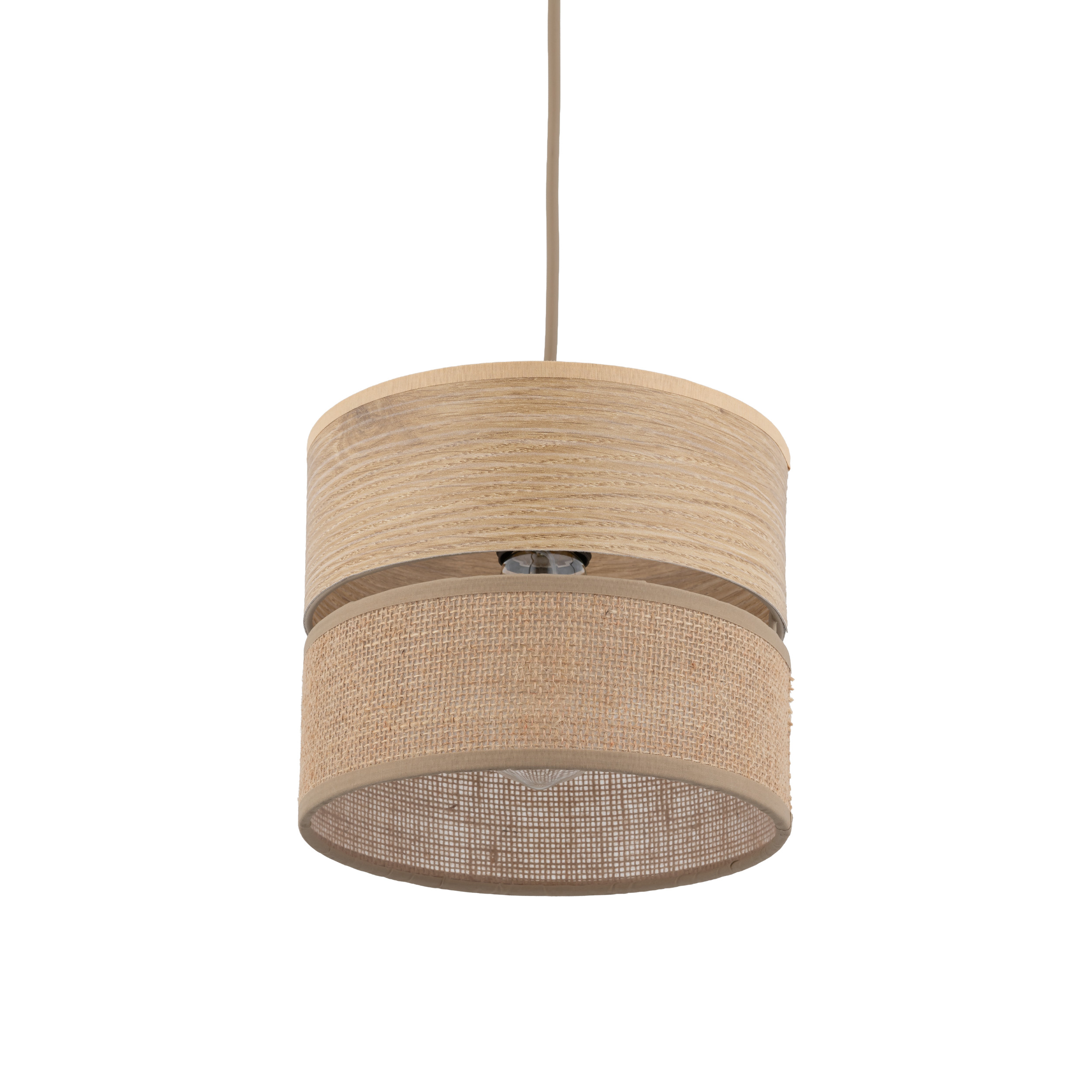 DORMA WOOD JUTA LAMPA WISZĄCA 1XE27 DORMA WOOD JUTA LAMPA WISZĄCA 1XE27