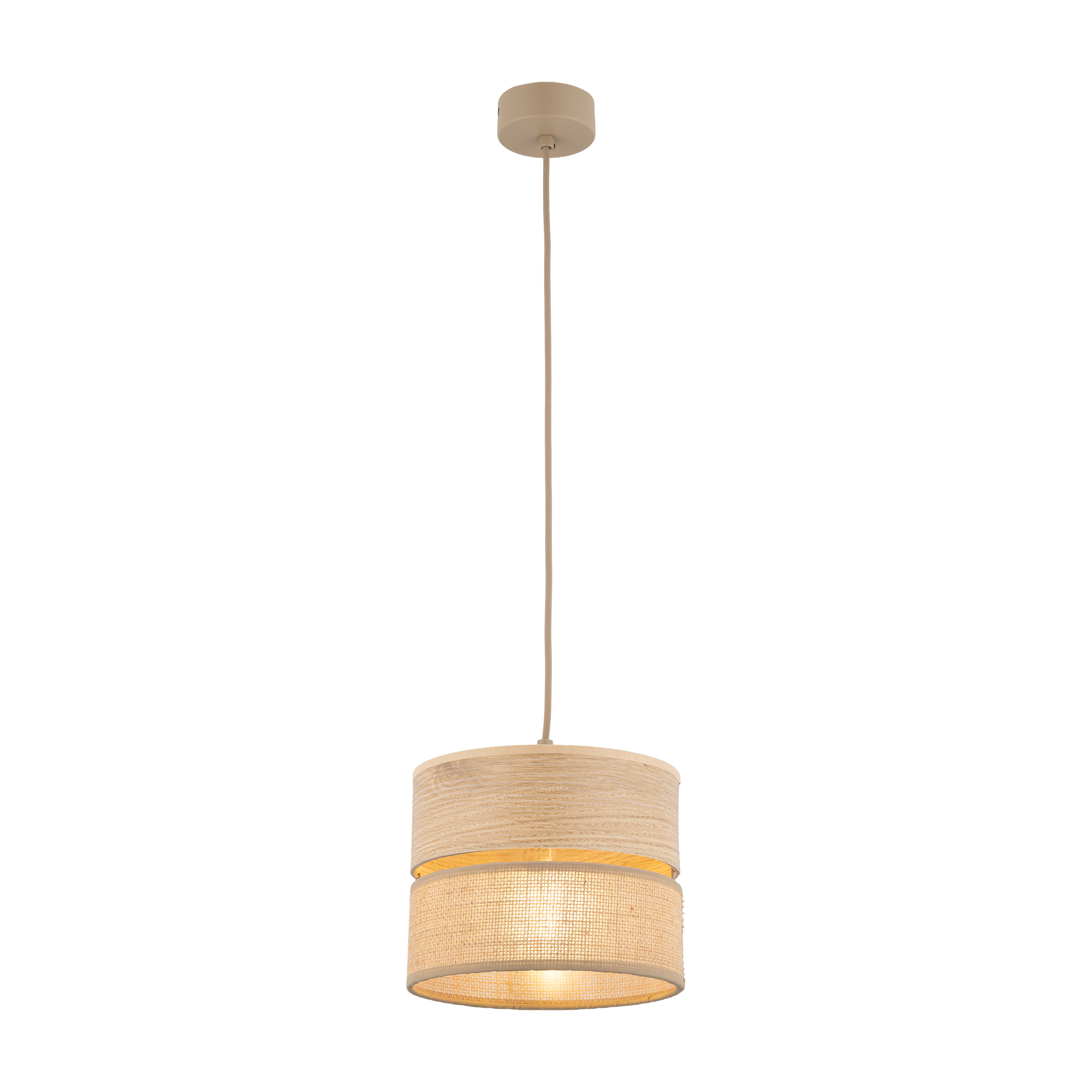 DORMA WOOD JUTA LAMPA WISZĄCA 1XE27 DORMA WOOD JUTA LAMPA WISZĄCA 1XE27