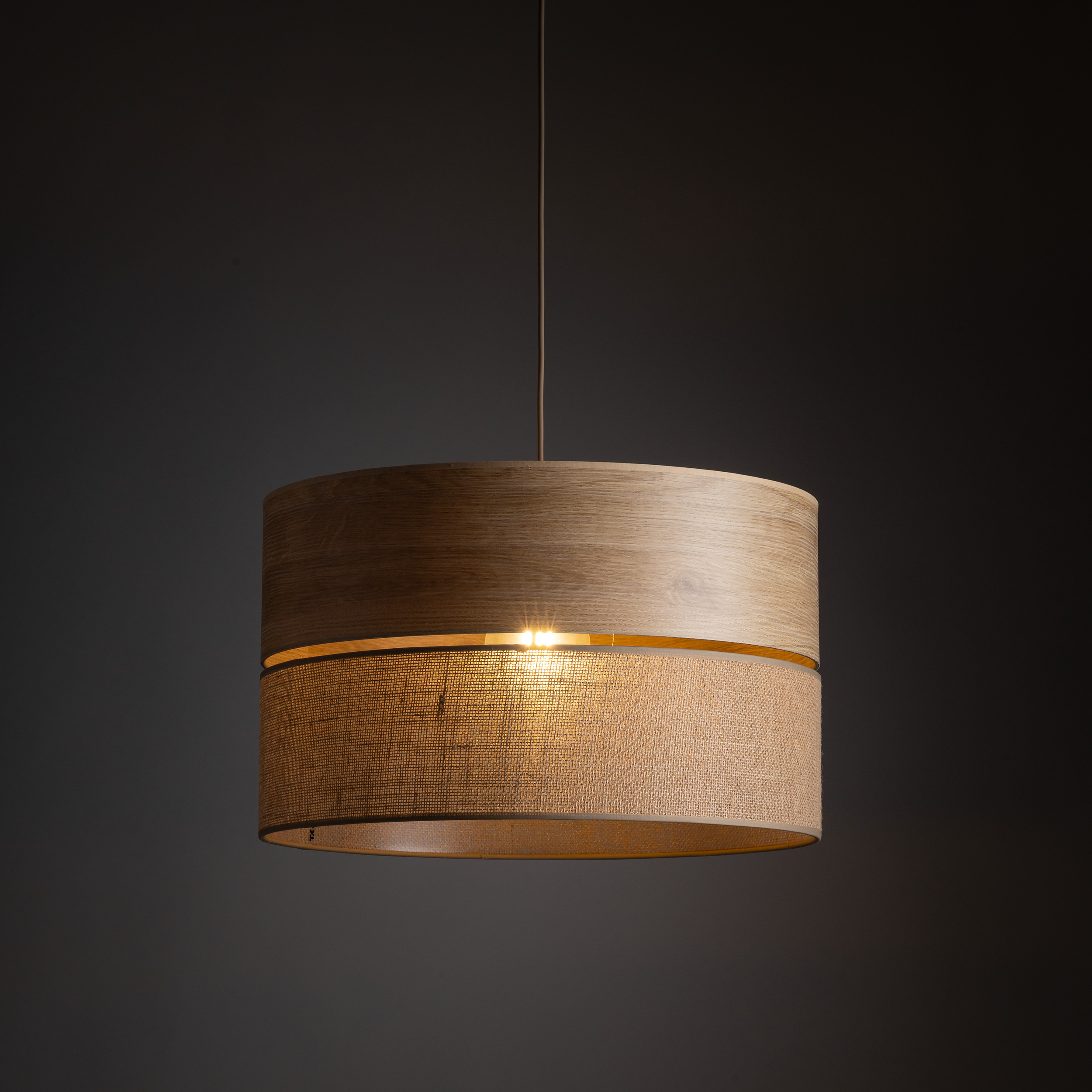 DORMA WOOD JUTA LAMPA WISZĄCA 1XE27 DORMA WOOD JUTA LAMPA WISZĄCA 1XE27
