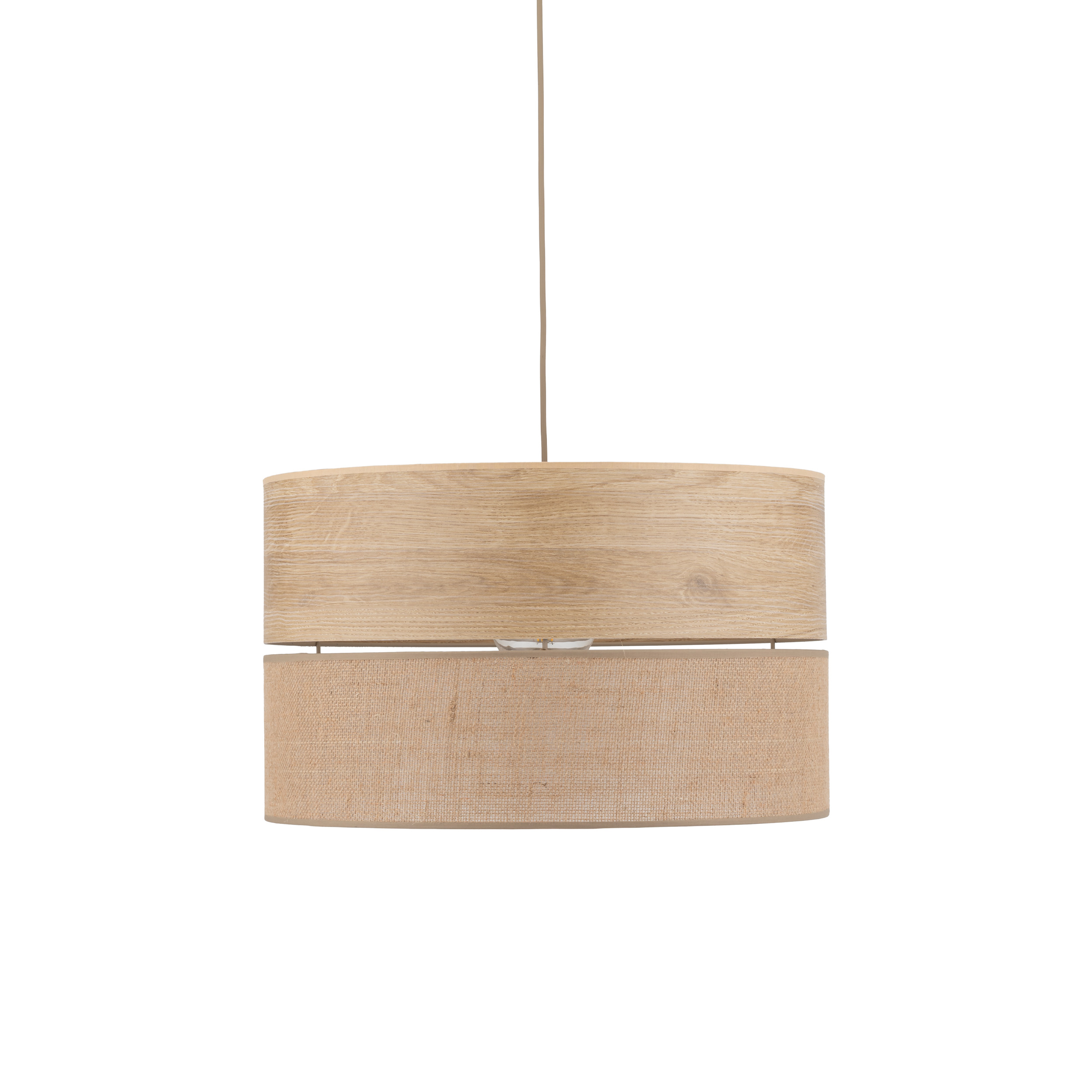 DORMA WOOD JUTA LAMPA WISZĄCA 1XE27 DORMA WOOD JUTA LAMPA WISZĄCA 1XE27