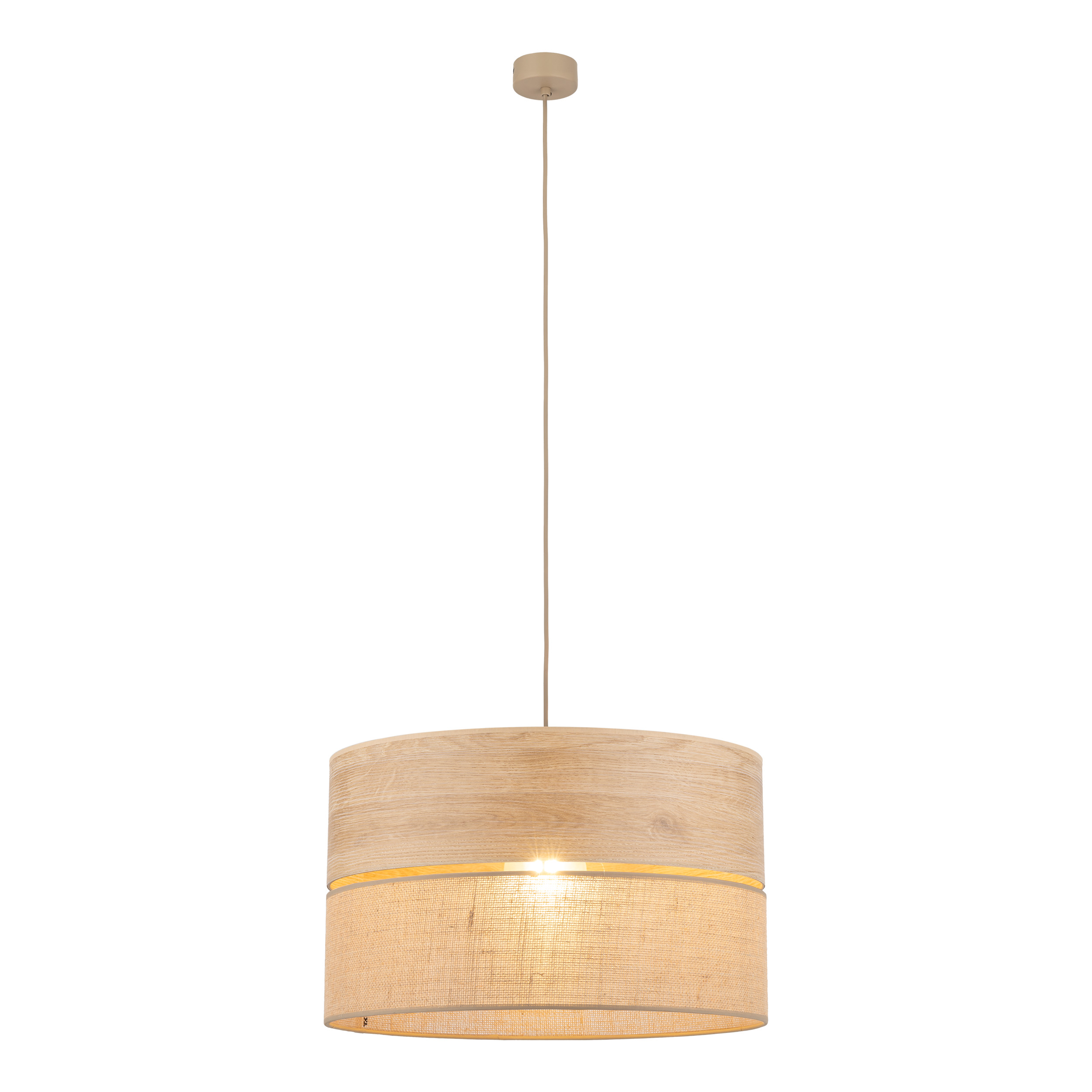 DORMA WOOD JUTA LAMPA WISZĄCA 1XE27 DORMA WOOD JUTA LAMPA WISZĄCA 1XE27