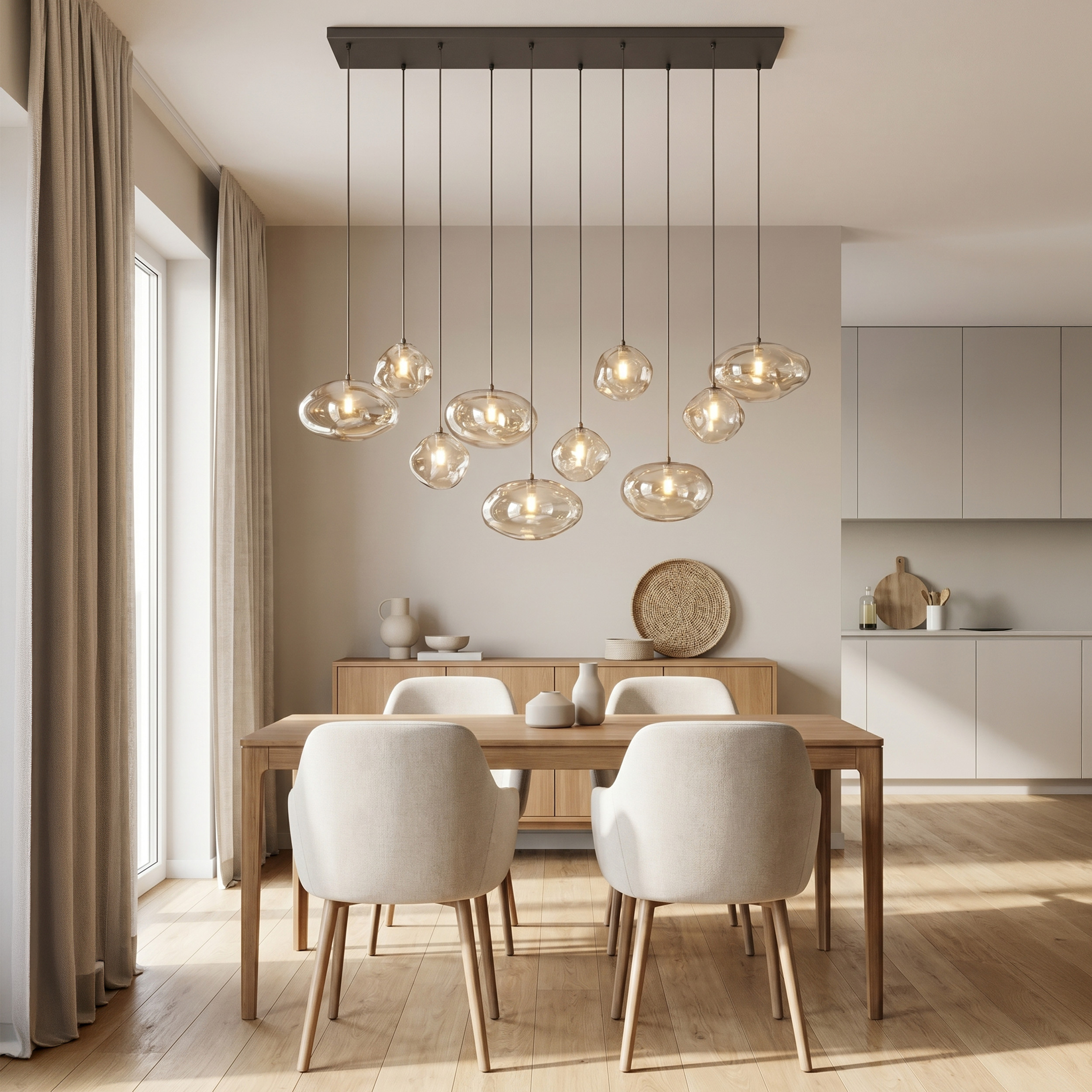NEBIA NEW BROWN LAMPA WISZĄCA 10XG9 NEBIA NEW BROWN LAMPA WISZĄCA 10XG9