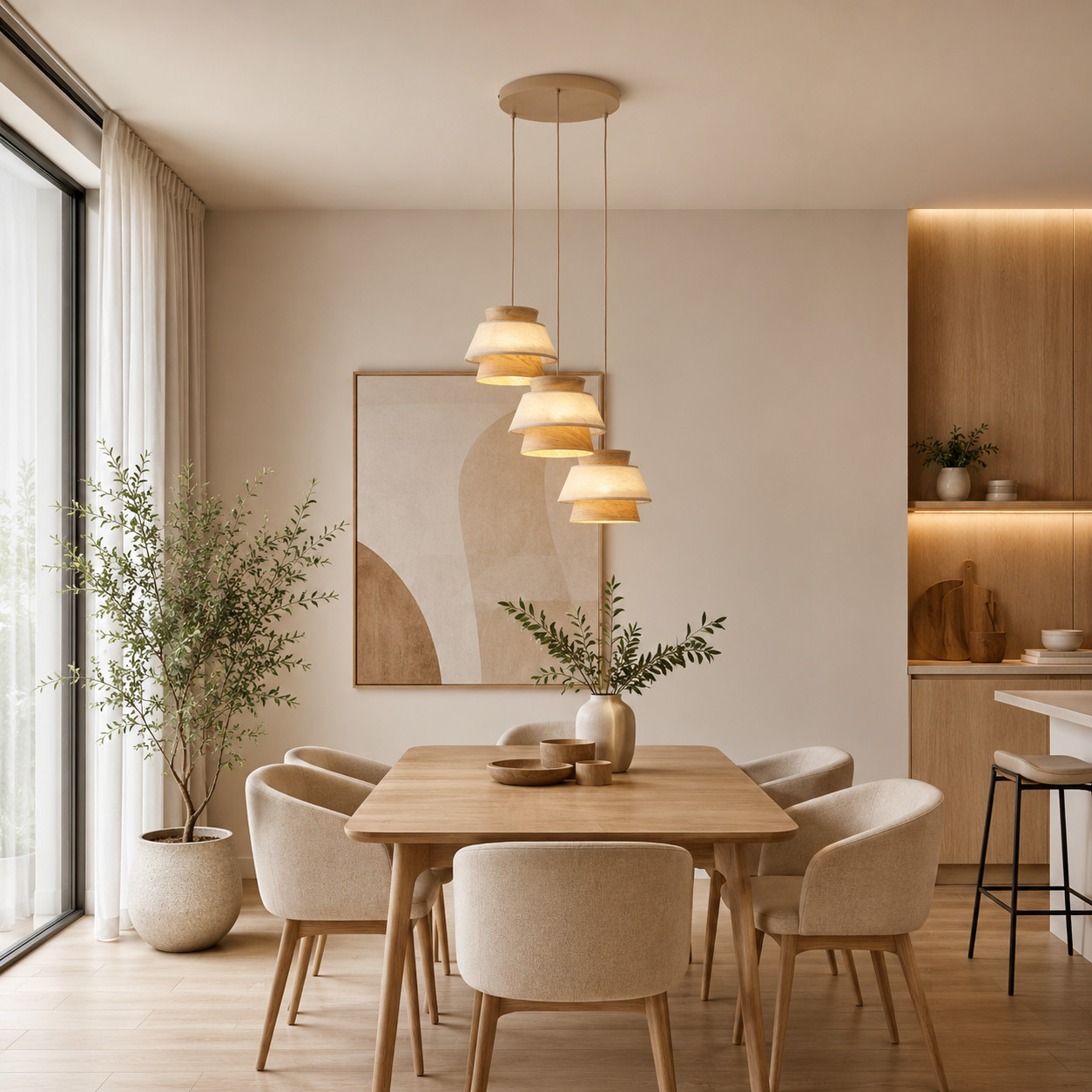 KALUM LEN LAMPA WISZĄCA 3XE27 KOŁO KALUM LEN LAMPA WISZĄCA 3XE27 KOŁO