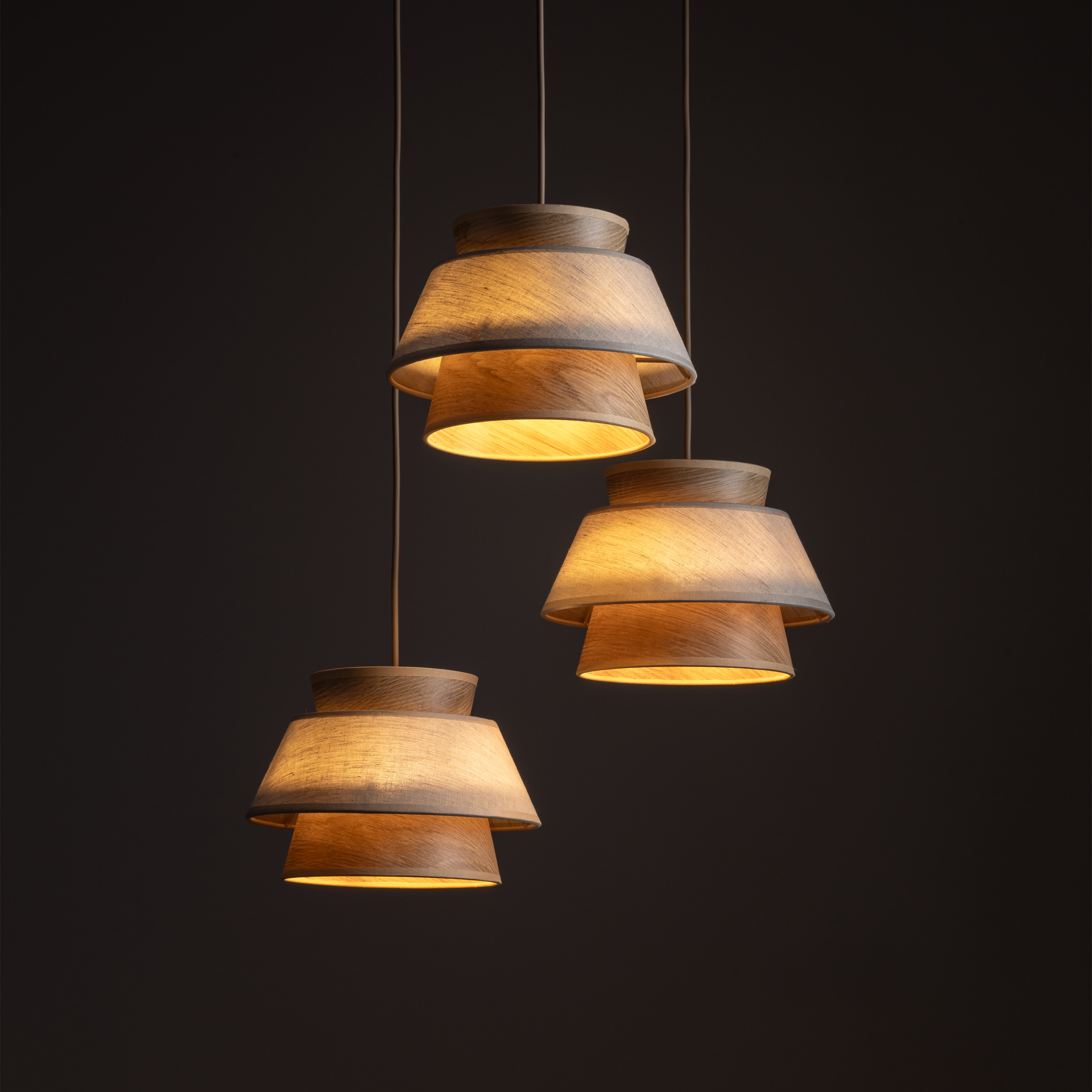 KALUM LEN LAMPA WISZĄCA 3XE27 KOŁO KALUM LEN LAMPA WISZĄCA 3XE27 KOŁO