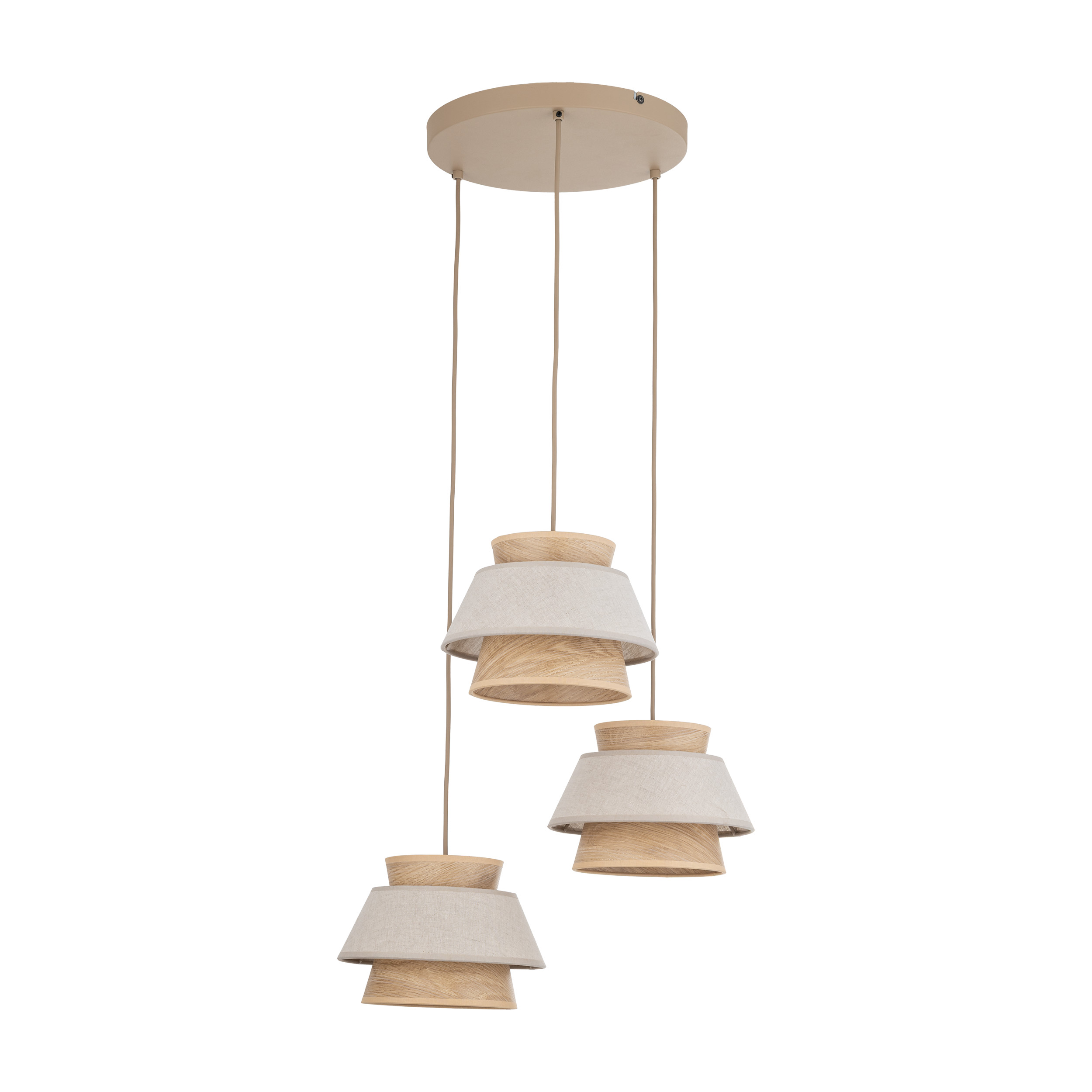 KALUM LEN LAMPA WISZĄCA 3XE27 KOŁO KALUM LEN LAMPA WISZĄCA 3XE27 KOŁO