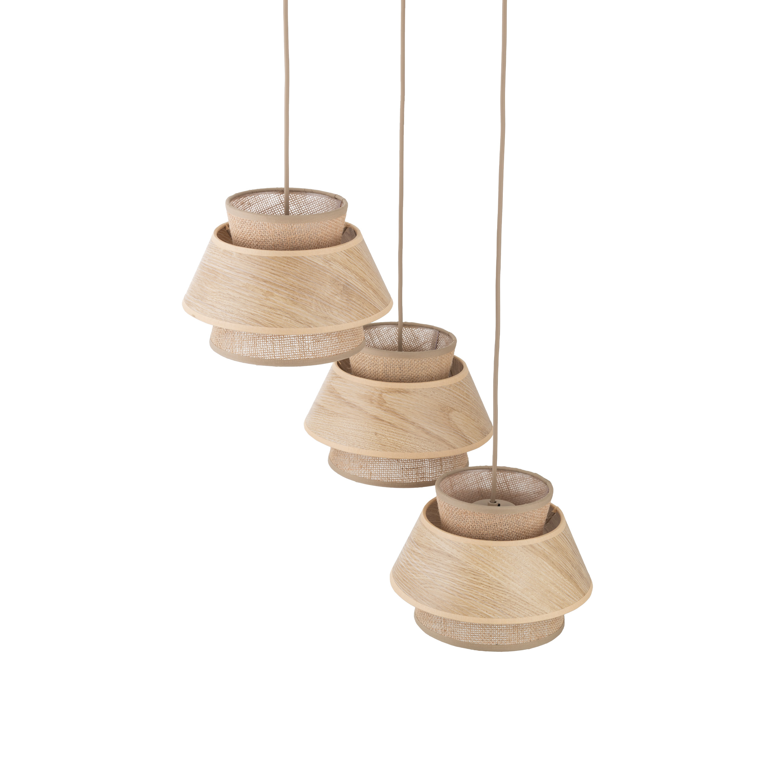 KALUM WOOD LAMPA WISZĄCA 3XE27 KOŁO KALUM WOOD LAMPA WISZĄCA 3XE27 KOŁO