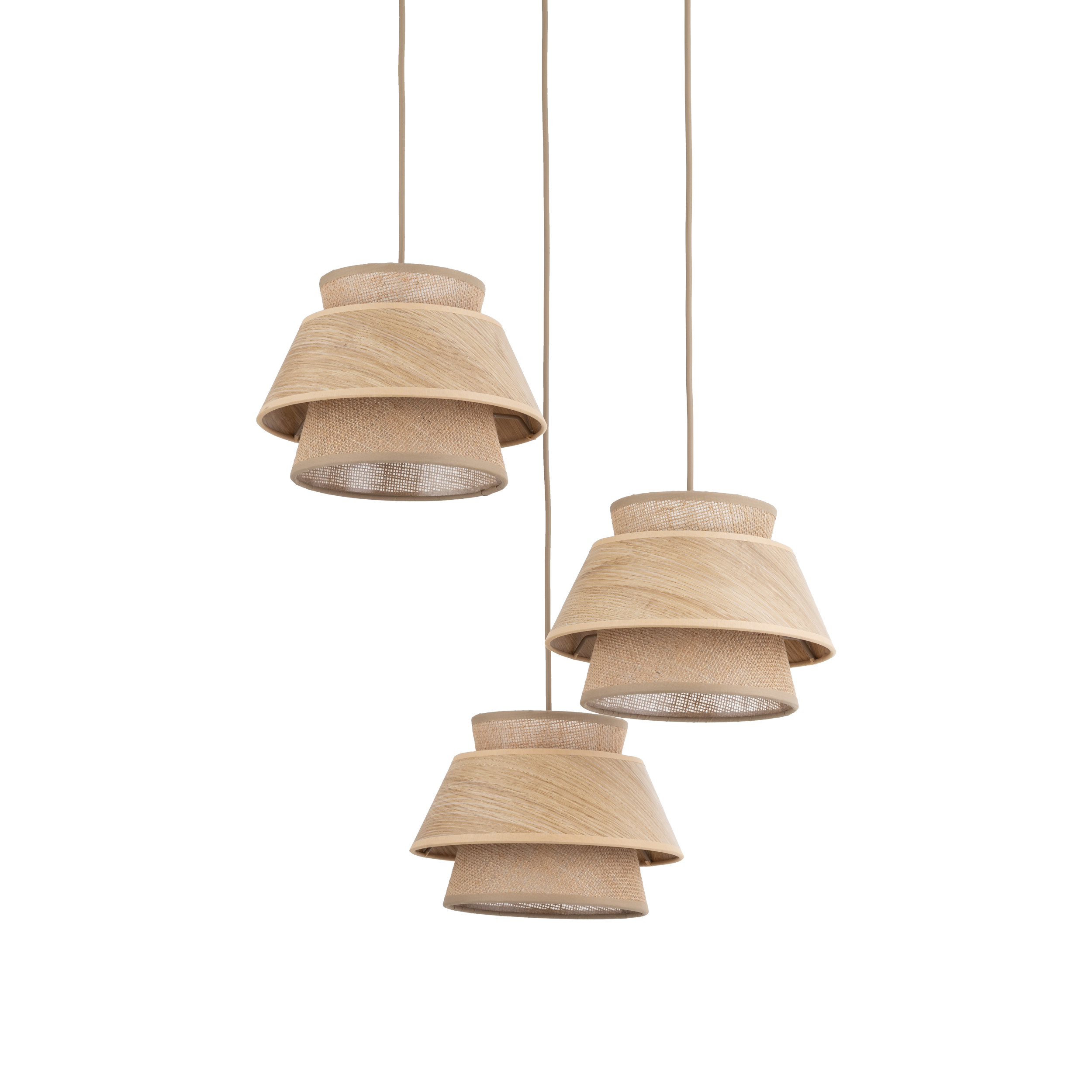 KALUM WOOD LAMPA WISZĄCA 3XE27 KOŁO KALUM WOOD LAMPA WISZĄCA 3XE27 KOŁO