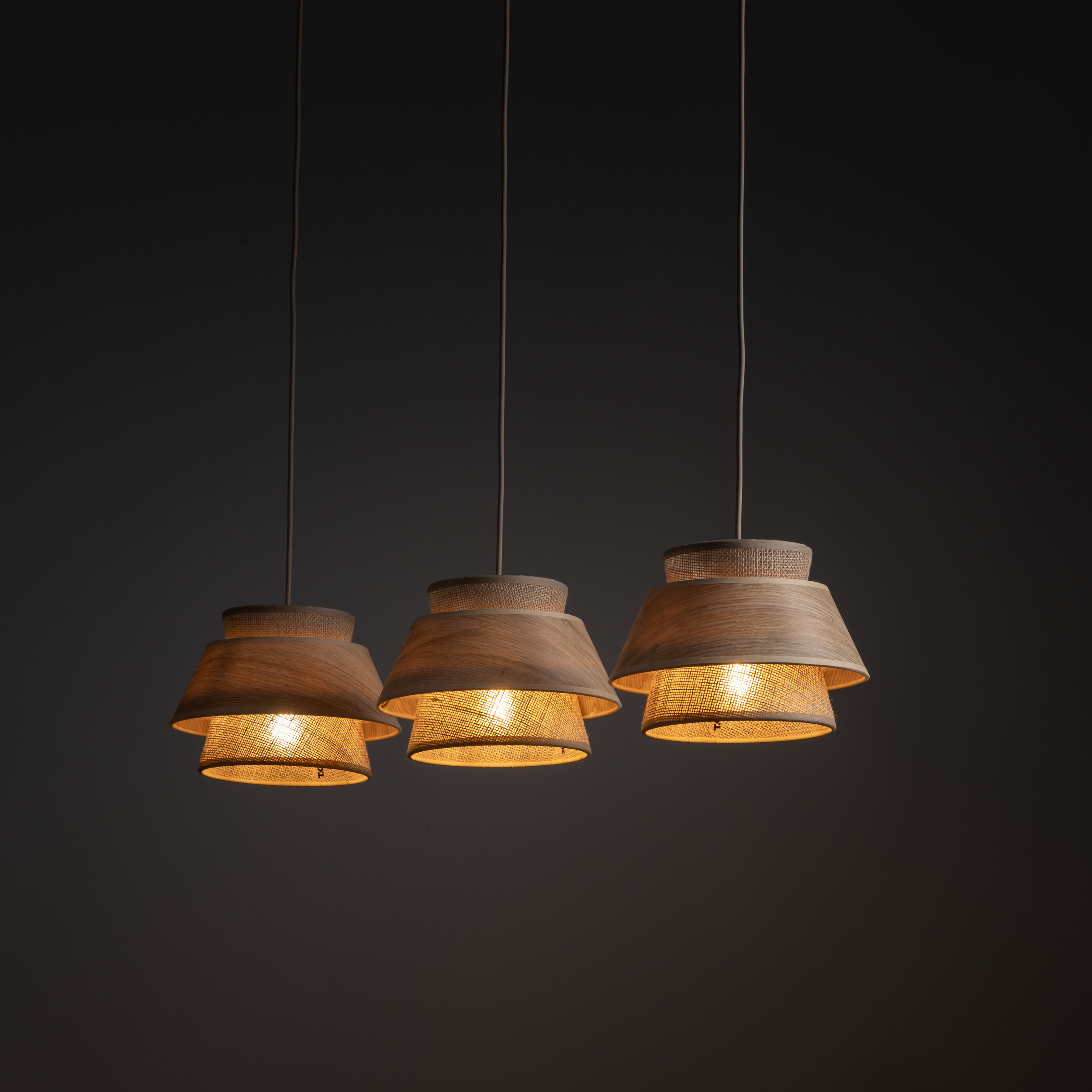 KALUM WOOD LAMPA WISZĄCA 3XE27 KALUM WOOD LAMPA WISZĄCA 3XE27