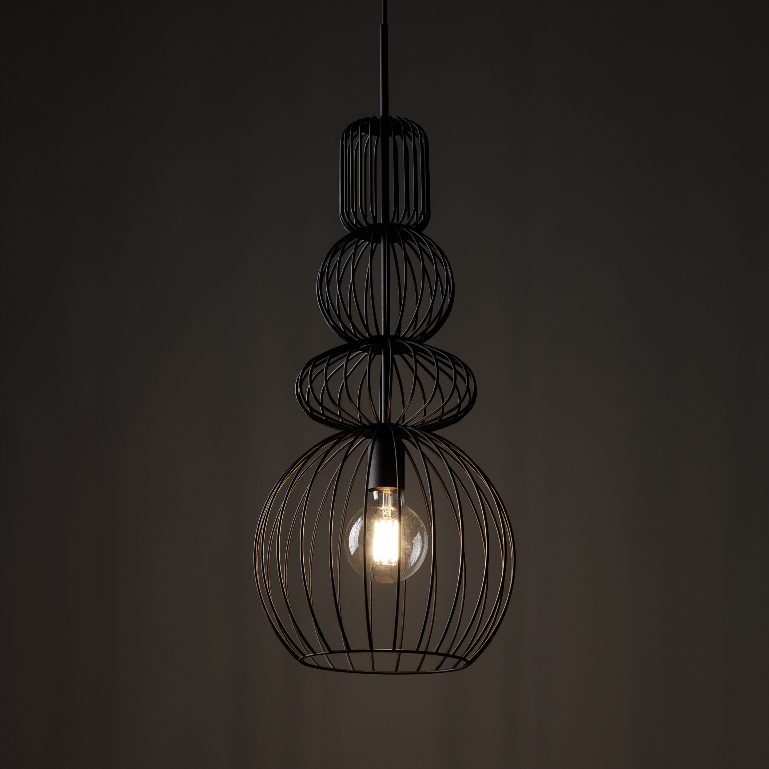 KAGO BLACK LAMPA WISZĄCA 1XE27 KAGO BLACK LAMPA WISZĄCA 1XE27