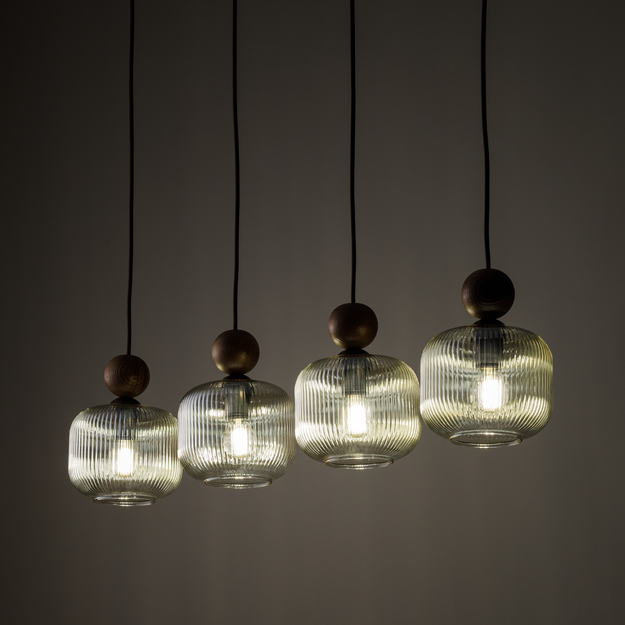 BALLO ORZECH LAMPA WISZĄCA 4XE14 LISTWA BALLO ORZECH LAMPA WISZĄCA 4XE14 LISTWA