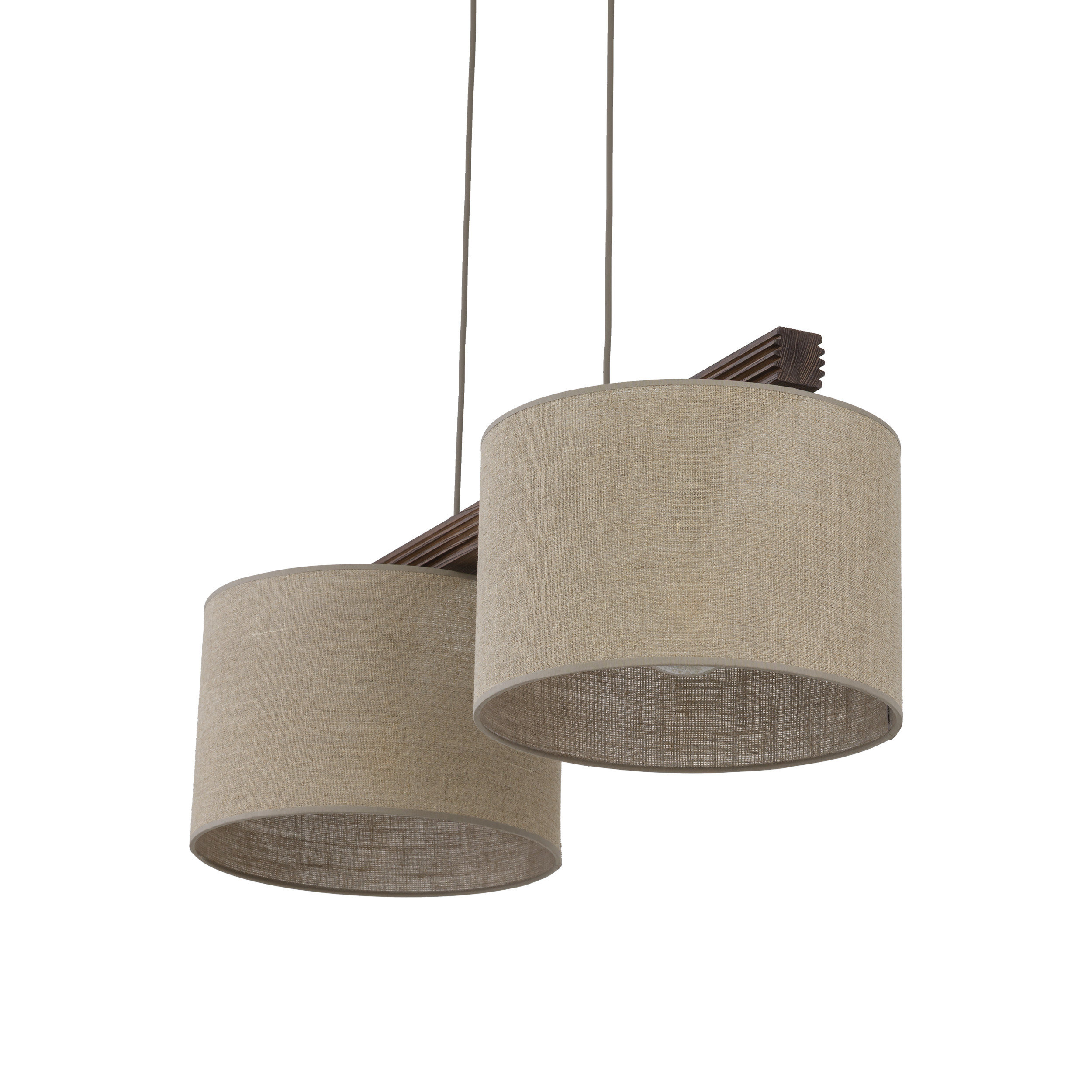 VIGA SHADE ORZECH LAMPA WISZĄCA 2XE27 VIGA SHADE ORZECH LAMPA WISZĄCA 2XE27