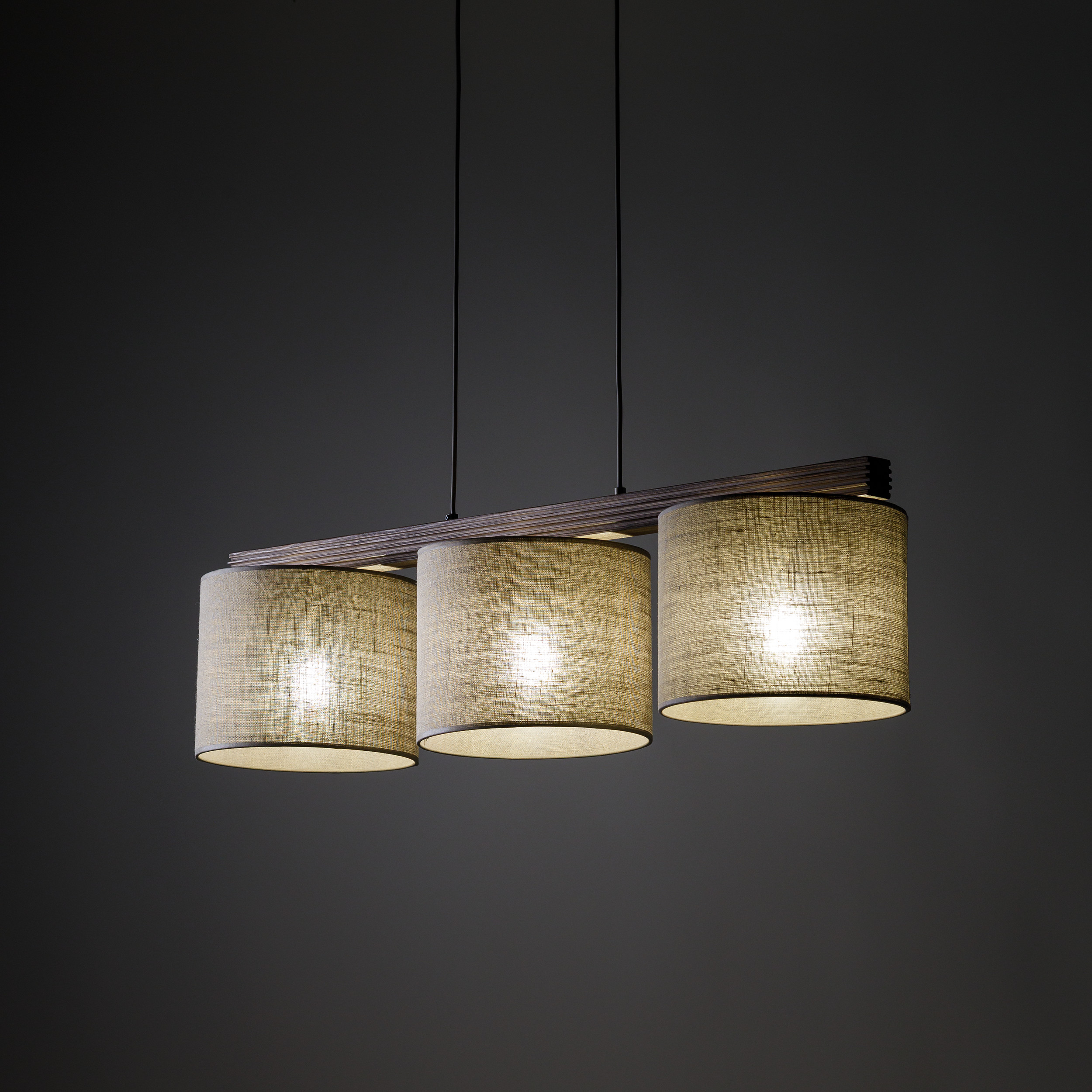 VIGA SHADE ORZECH LAMPA WISZĄCA 3XE27 VIGA SHADE ORZECH LAMPA WISZĄCA 3XE27