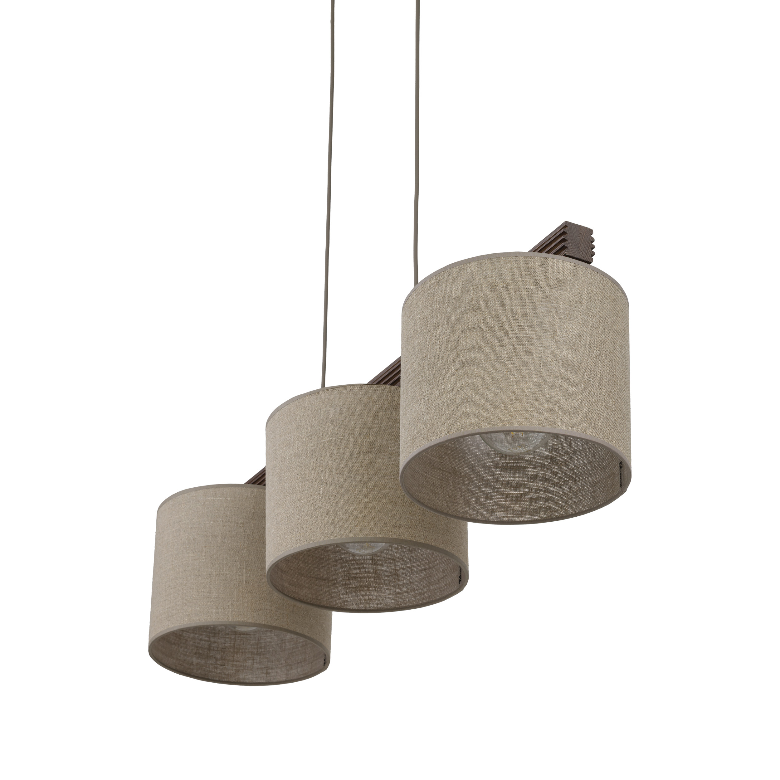 VIGA SHADE ORZECH LAMPA WISZĄCA 3XE27 VIGA SHADE ORZECH LAMPA WISZĄCA 3XE27