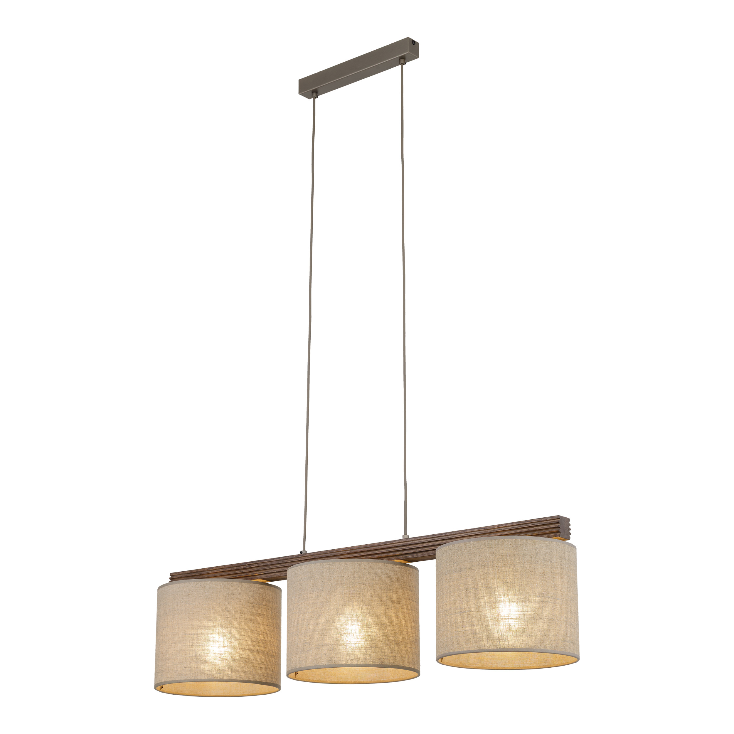 VIGA SHADE ORZECH LAMPA WISZĄCA 3XE27 VIGA SHADE ORZECH LAMPA WISZĄCA 3XE27
