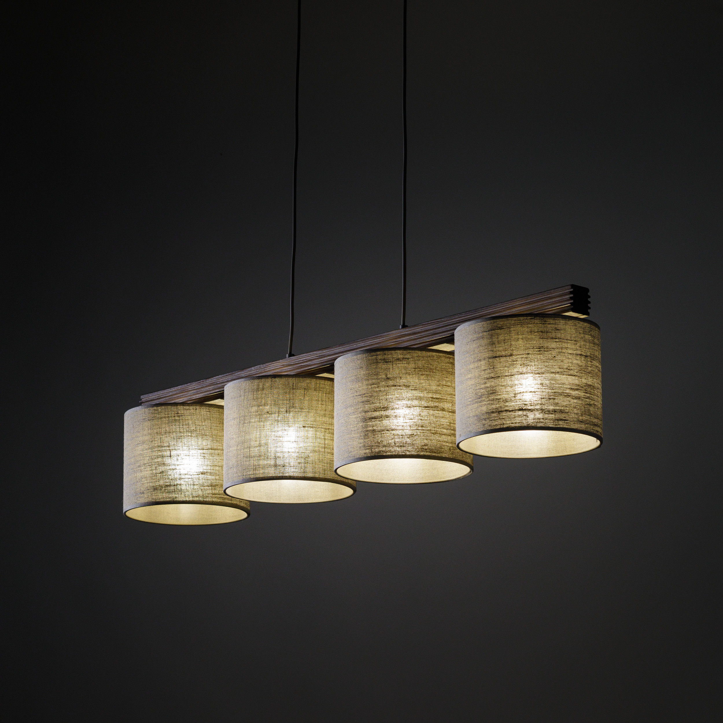 VIGA SHADE ORZECH LAMPA WISZĄCA 4XE27 VIGA SHADE ORZECH LAMPA WISZĄCA 4XE27