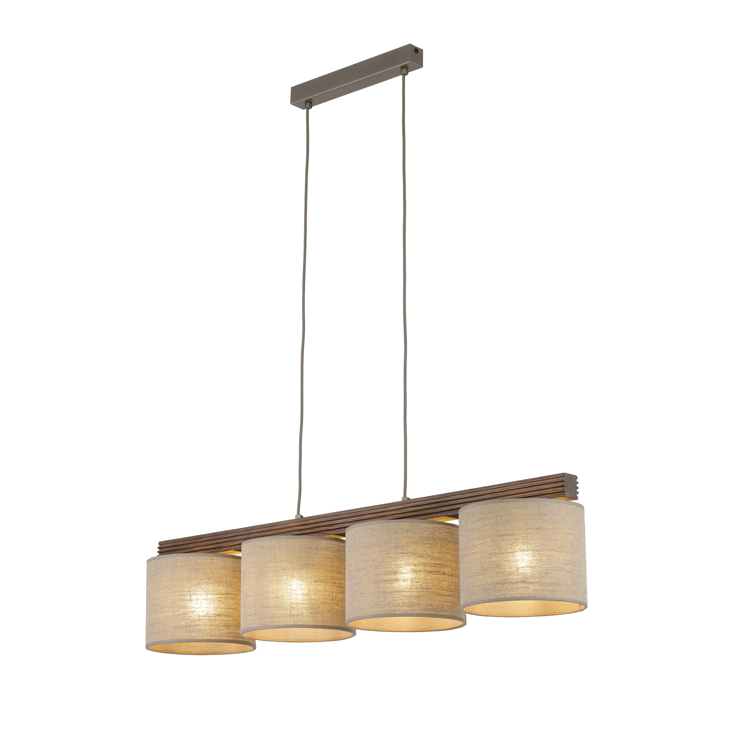 VIGA SHADE ORZECH LAMPA WISZĄCA 4XE27 VIGA SHADE ORZECH LAMPA WISZĄCA 4XE27