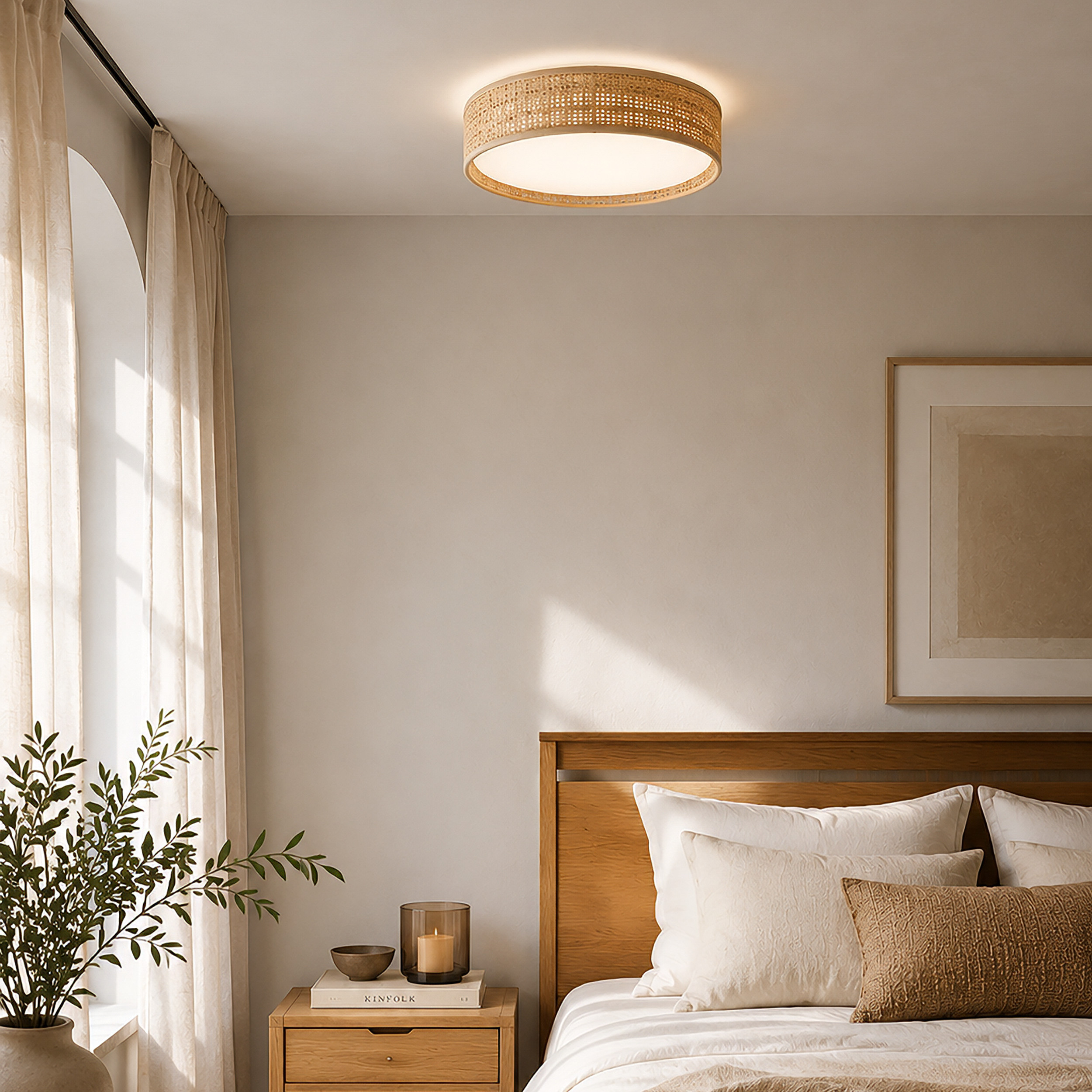 DEMI RAFIA LED LAMPA SUFITOWA DEMI RAFIA LED LAMPA SUFITOWA