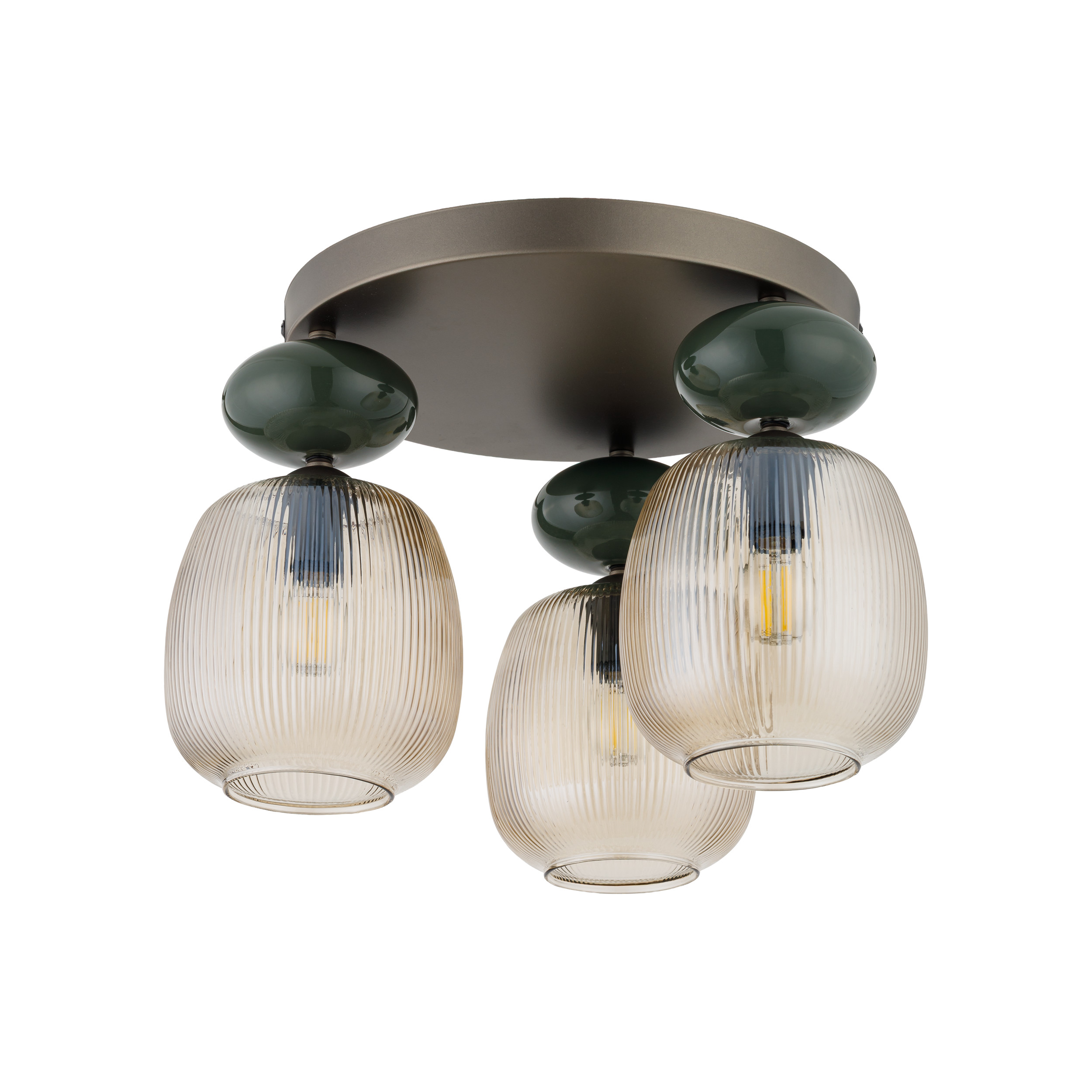 ZEN NEW BROWN BOTTI COGNAC LAMPA SUFITOWA 3xE14 ZEN NEW BROWN BOTTI COGNAC LAMPA SUFITOWA 3xE14